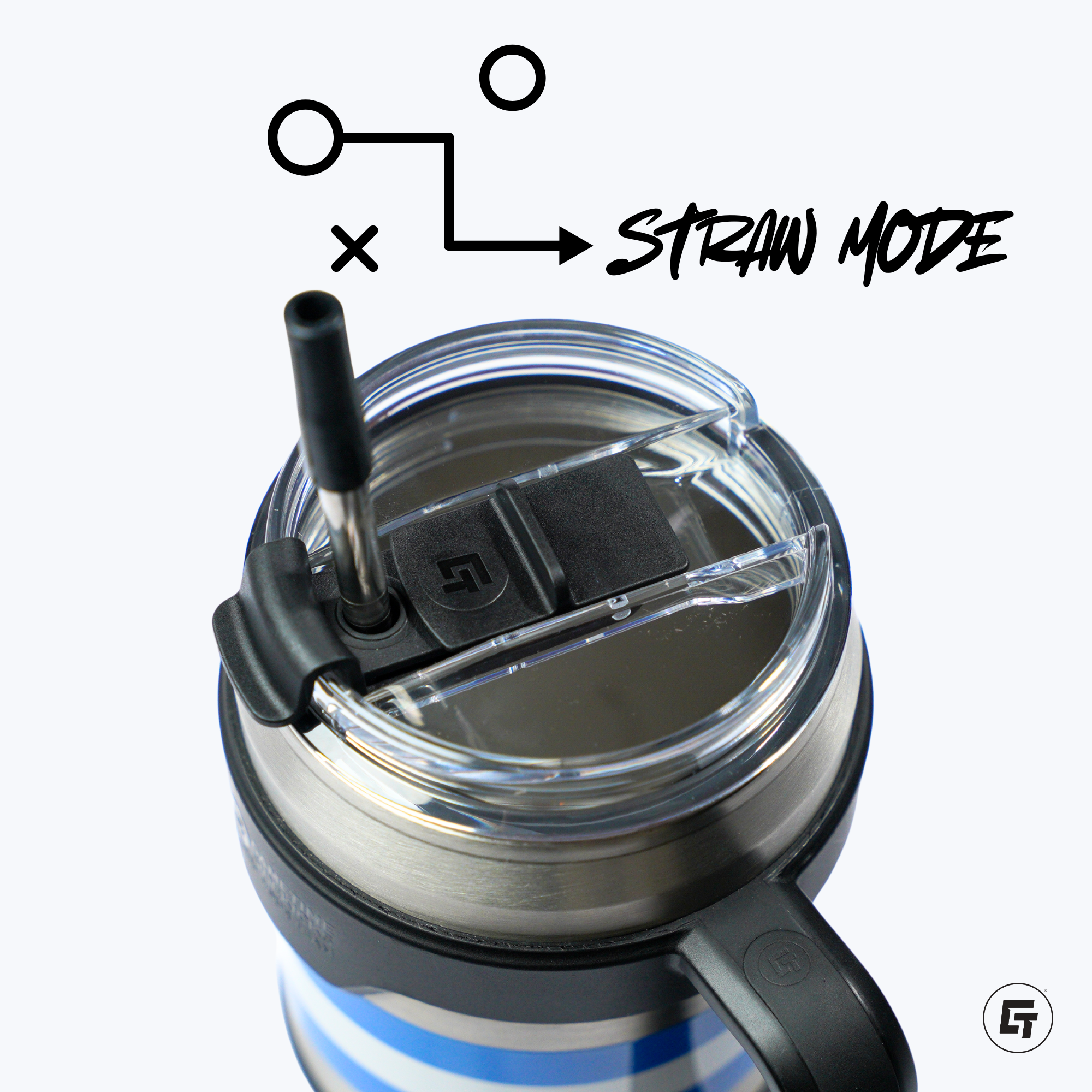 American Cornhole League - Teams 40oz White Tumbler