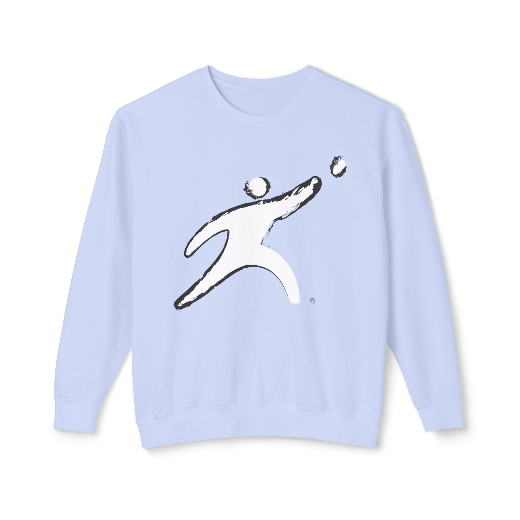 White Stevie Adult Crewneck Sweatshirt
