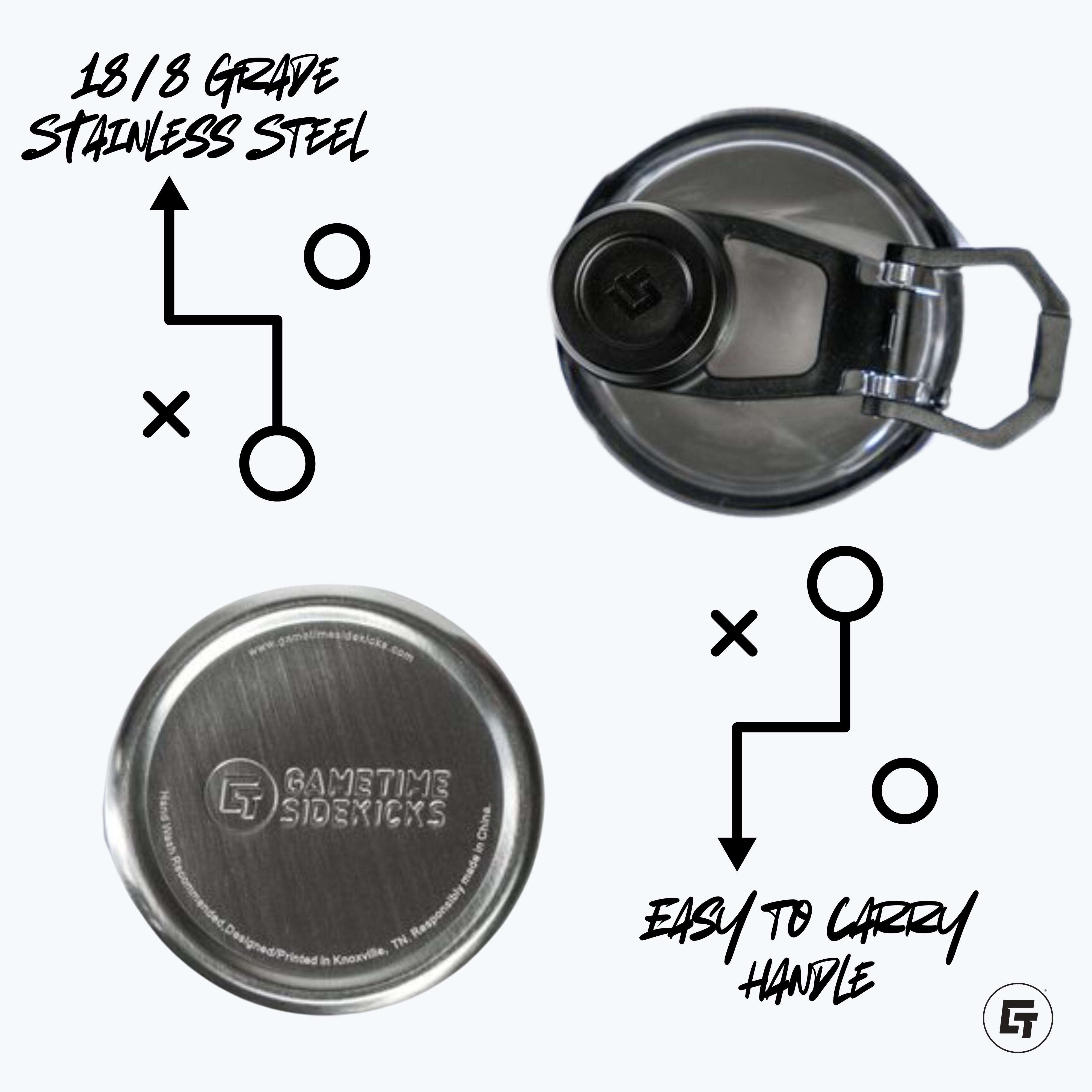 Colorado Timber Black Shaker Bottle Bottle