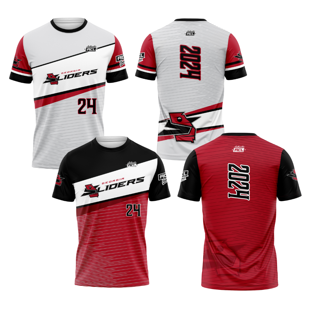 ACL TEAMS SPORT JERSEY GEORGIA SLIDERS ACL TEAMS SPORT JERSEY GEORGIA SLIDERS