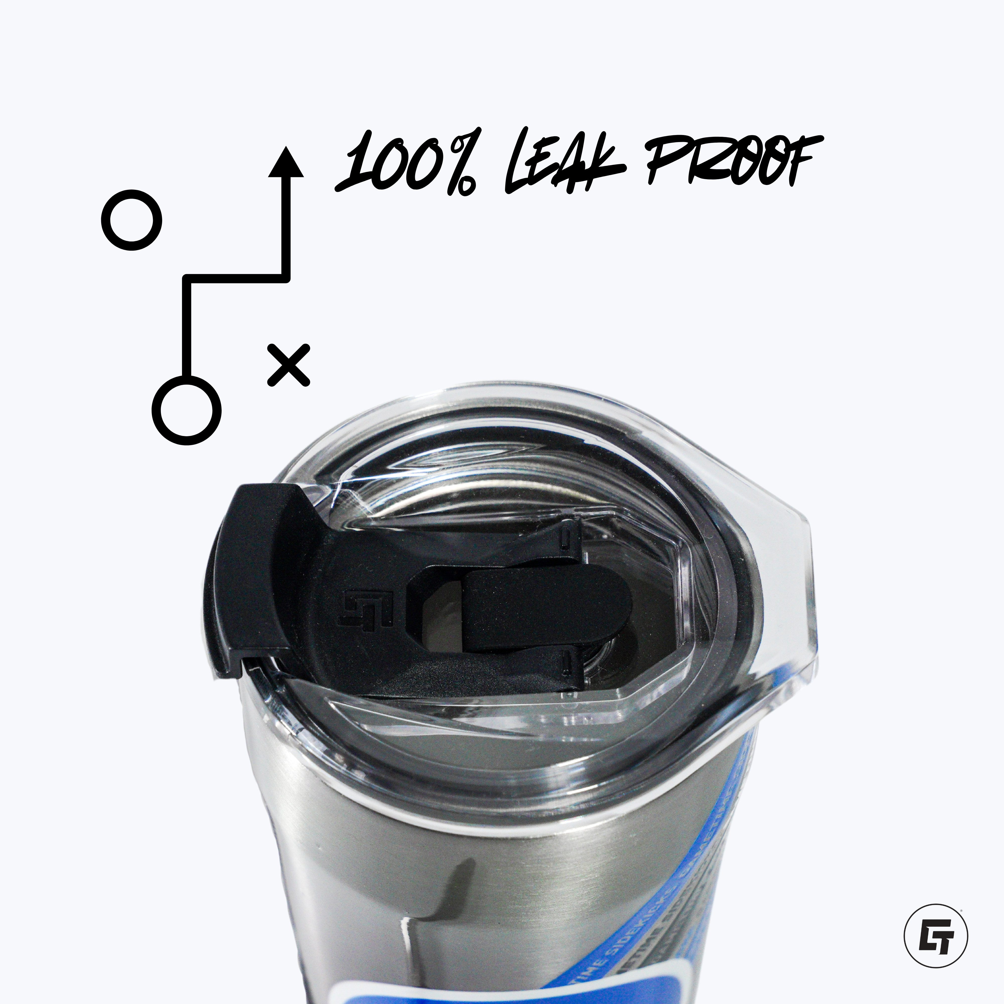 American Cornhole League "ACL Texas" State Landscape White Straw Tumbler