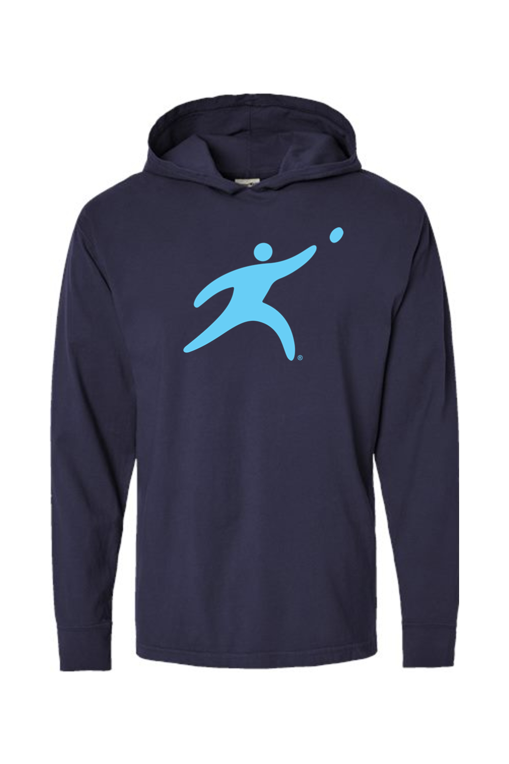 ComfortWash by Hanes Garment-Dyed Jersey Hooded Long Sleeve T-Shirt | ACL Official Apparel