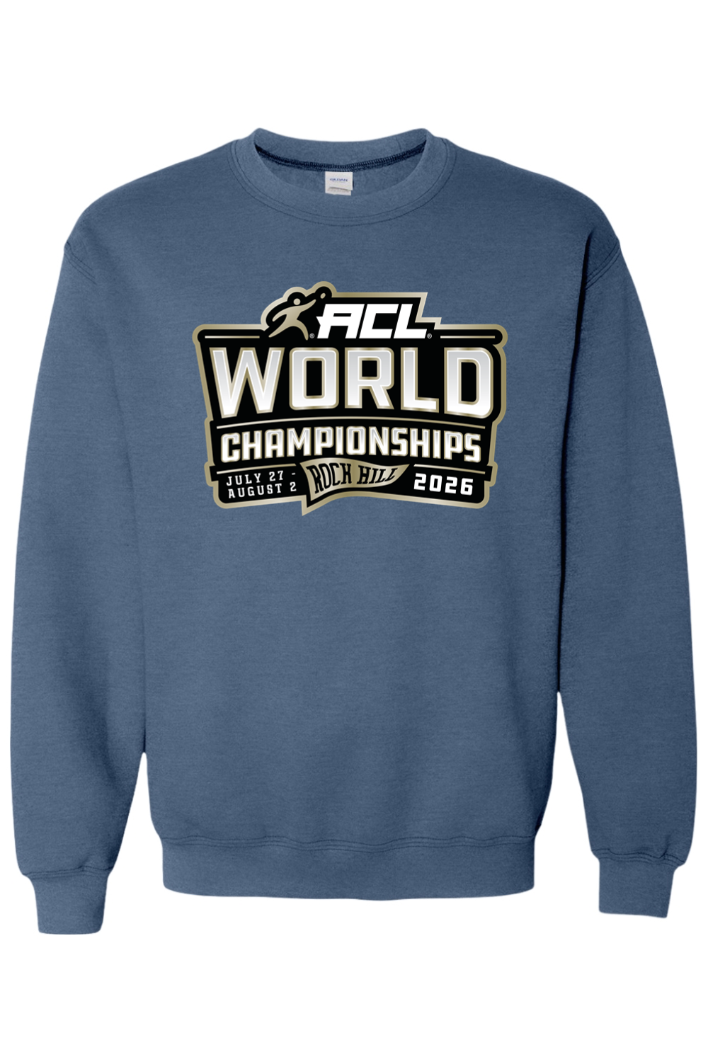 2026 World Champion Gildan Heavy Blend Crewneck Sweatshirt