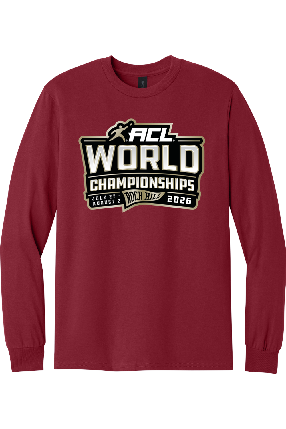 2026 World Championship Gildan Heavy Cotton Long Sleeve T-Shirt