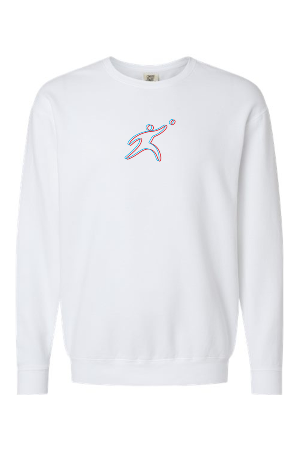 Comfort Colors Garment-Dyed Lightweight Fleece Crewneck Sweatshirt