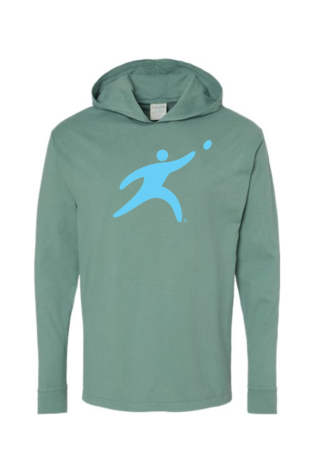 ComfortWash by Hanes Garment-Dyed Jersey Hooded Long Sleeve T-Shirt | ACL Official Apparel