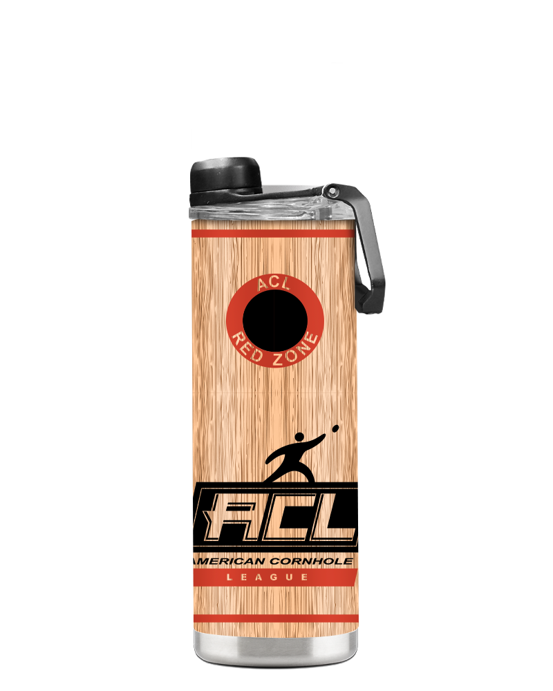 American Cornhole League - Cornhole Board 16oz Stainless Steel Youth Bottle