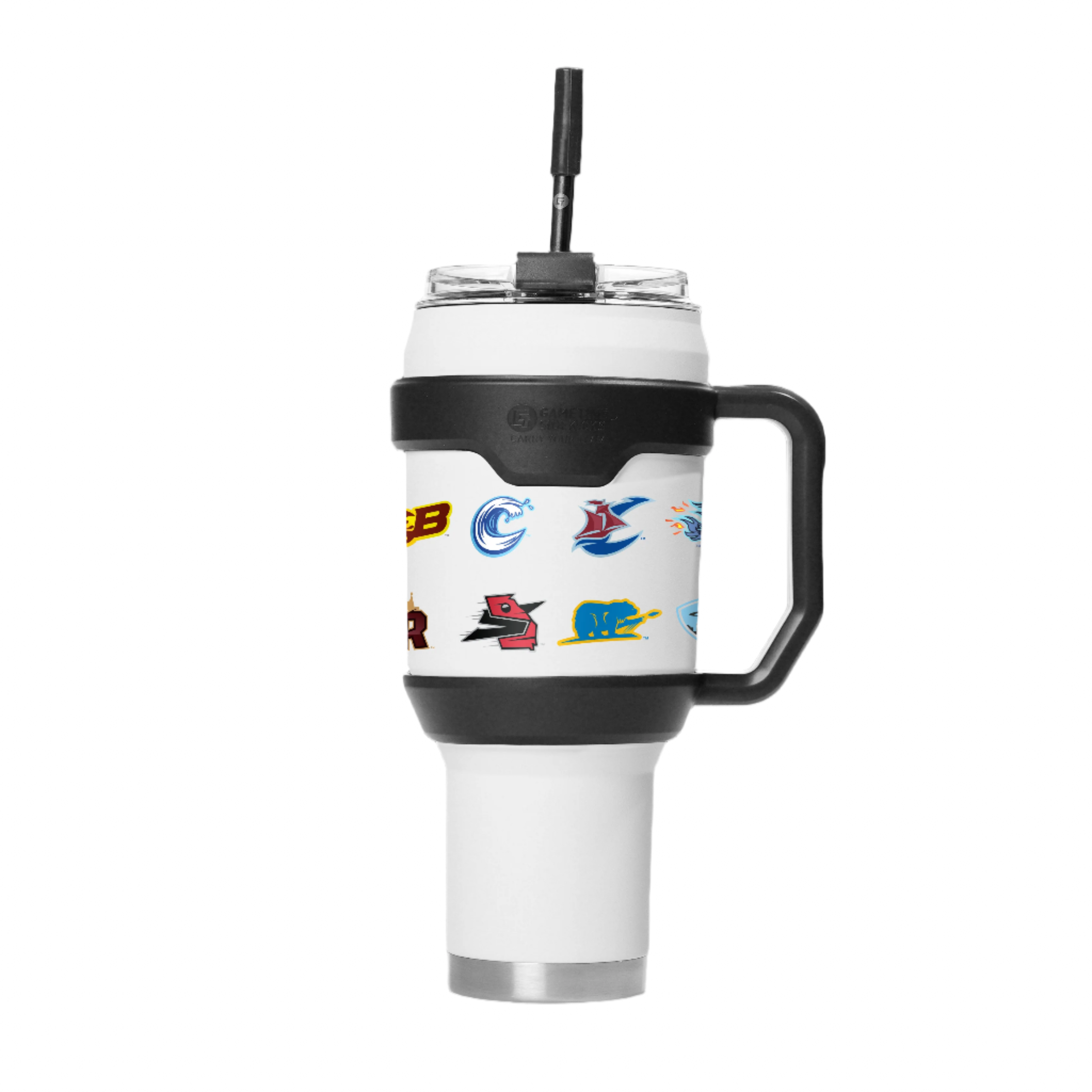 American Cornhole League - Teams 40oz White Tumbler