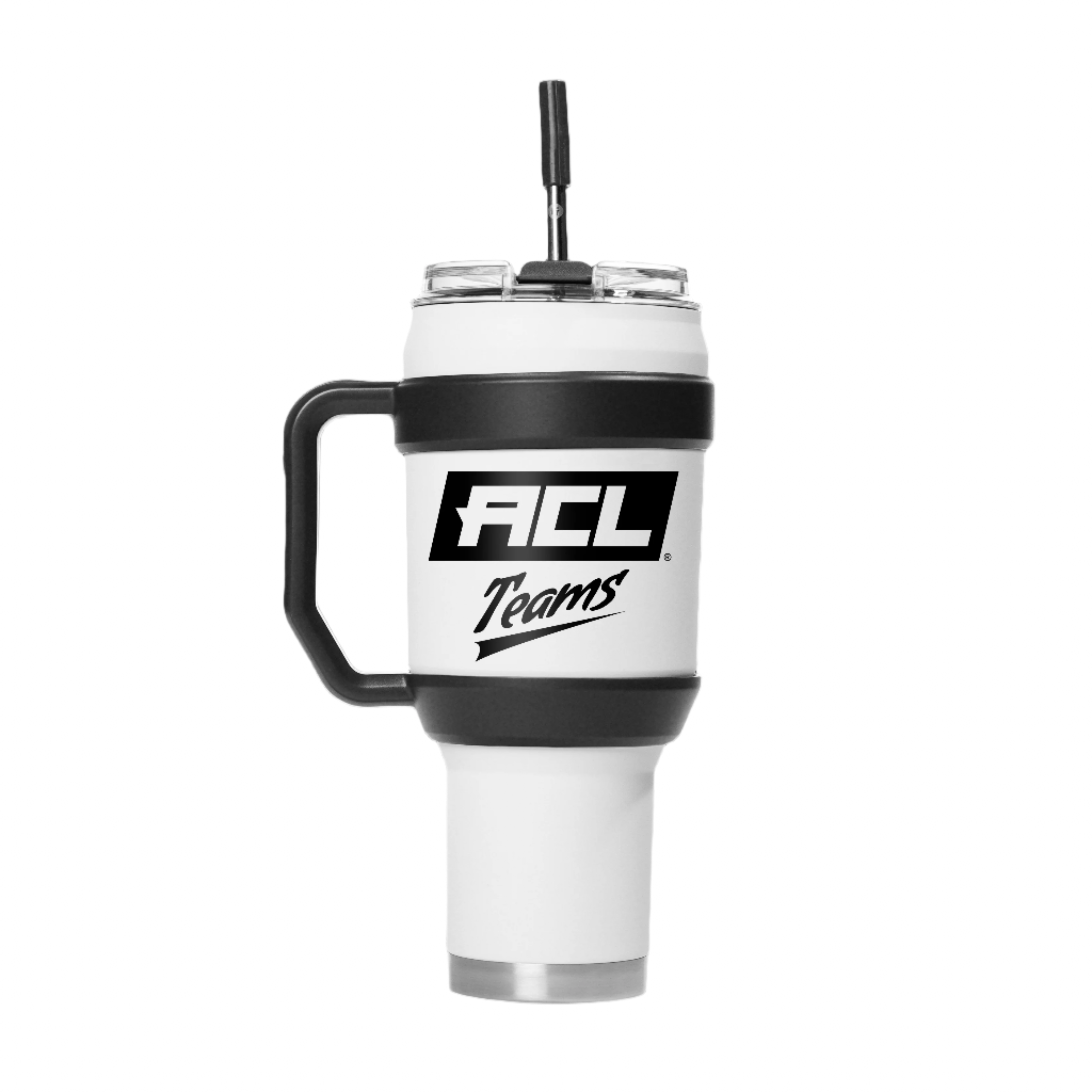 American Cornhole League - Teams 40oz White Tumbler