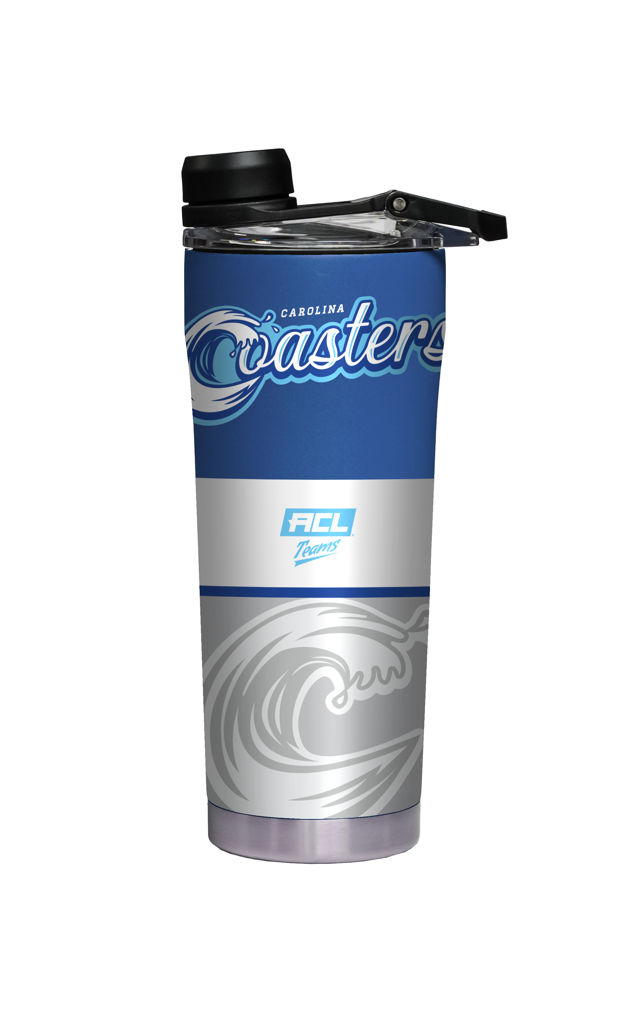 Carolina Coasters Blue Shaker Bottle