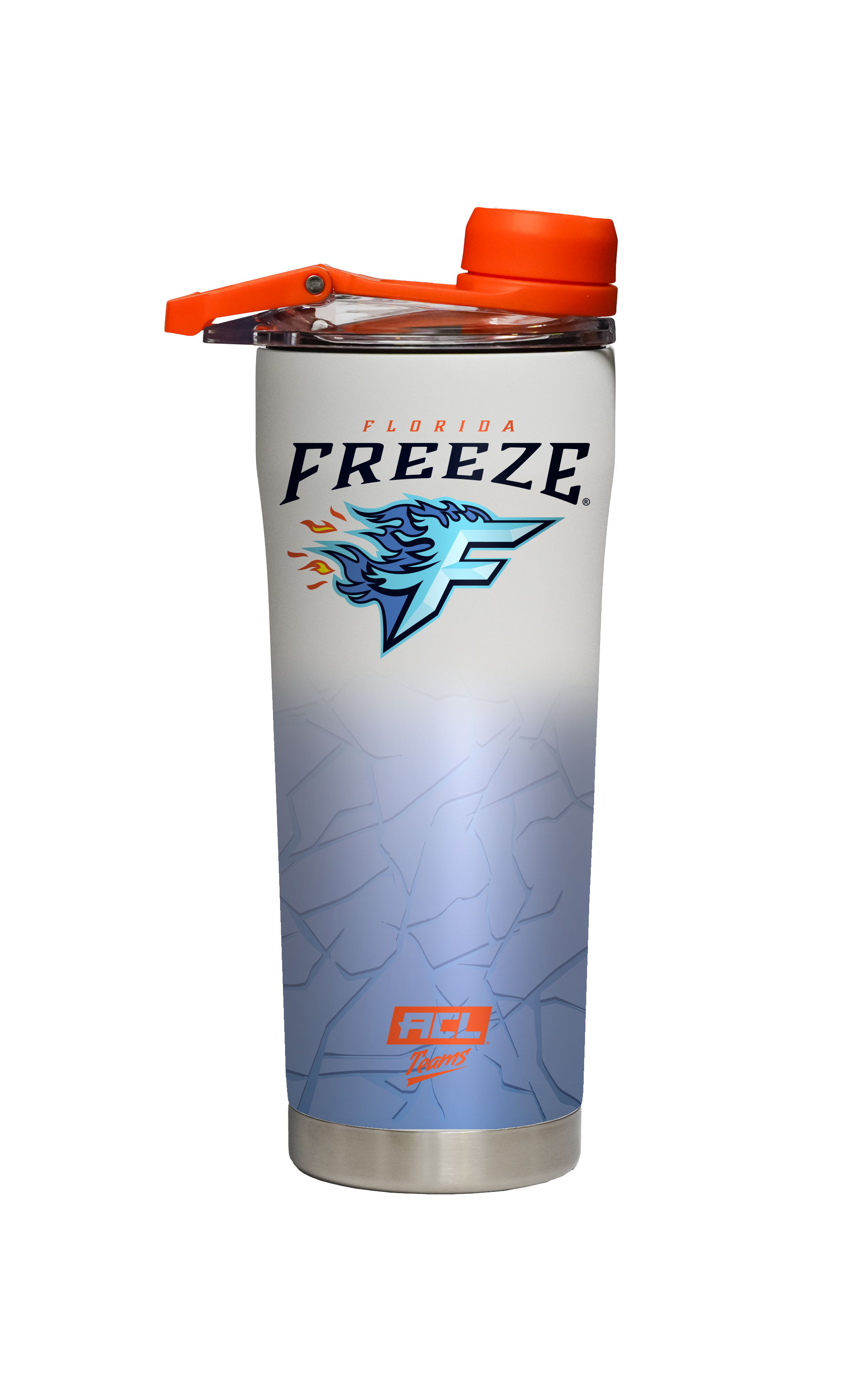 Florida Freeze White Shaker Bottle