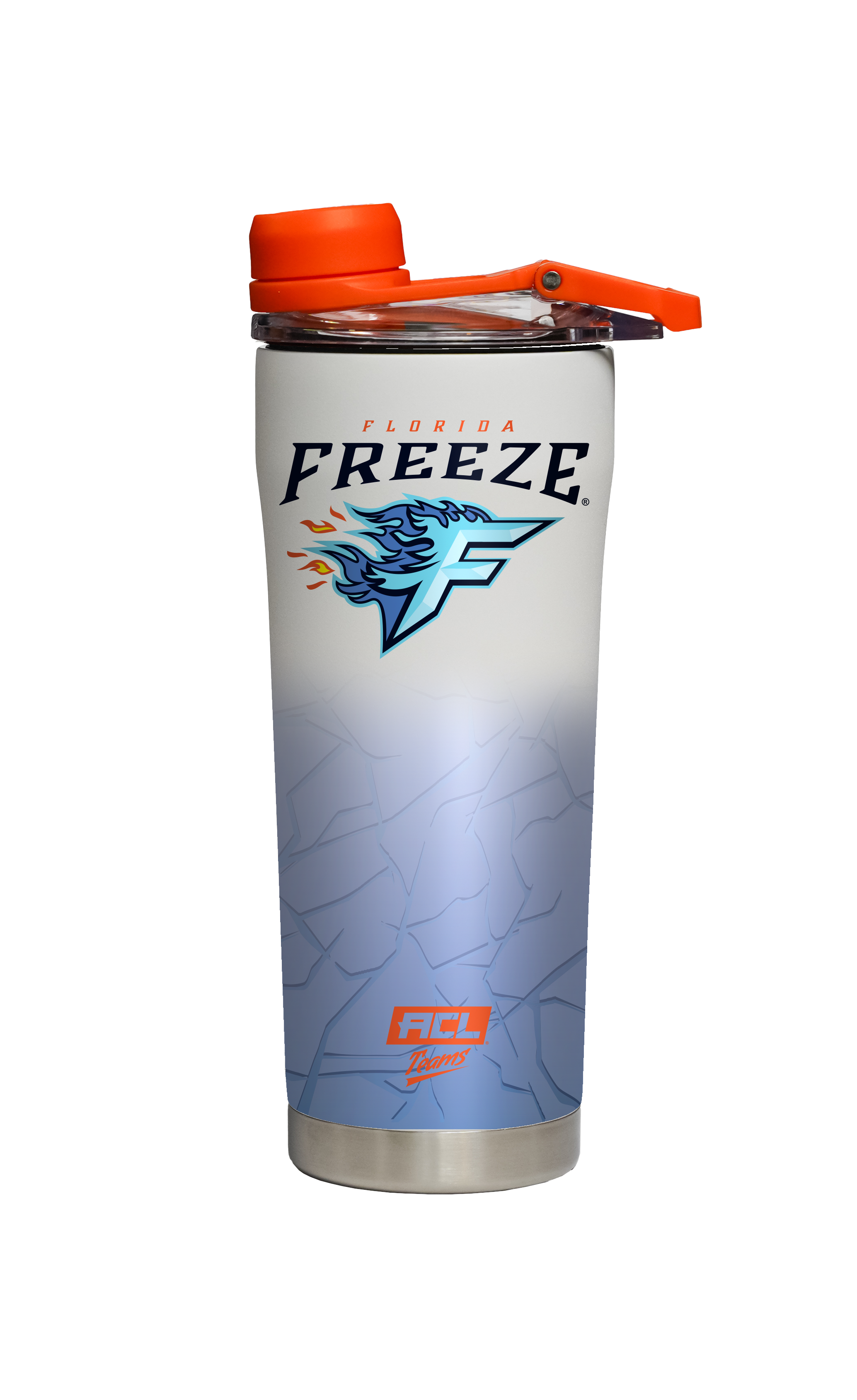 Florida Freeze White Shaker Bottle
