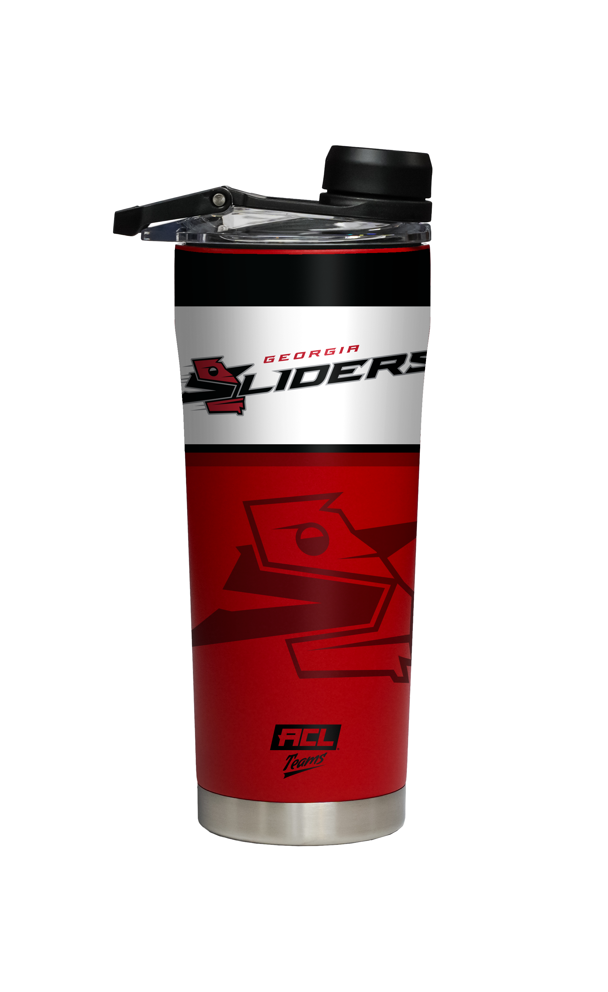 Georgia Sliders Red Shaker Bottle