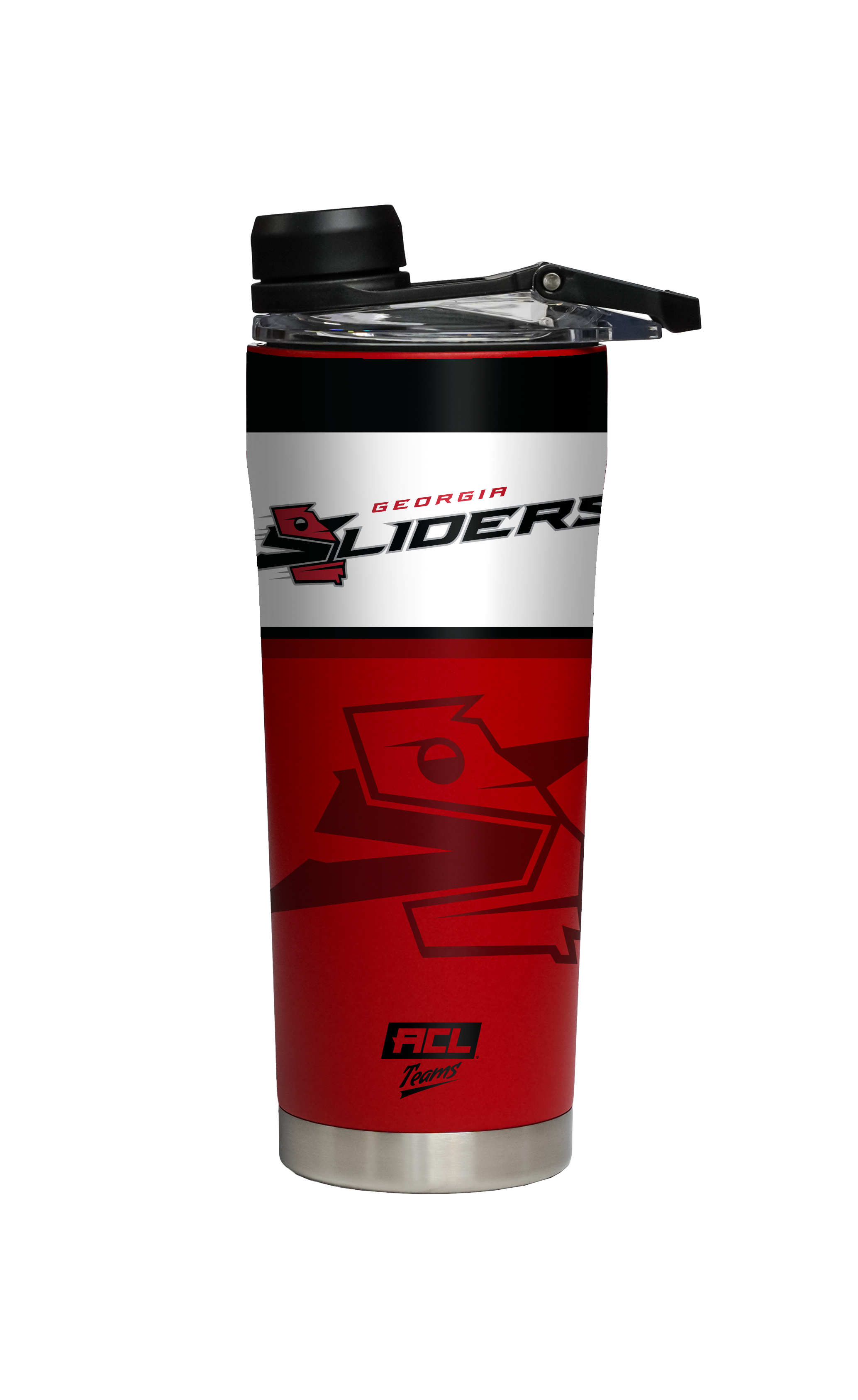 Georgia Sliders Red Shaker Bottle