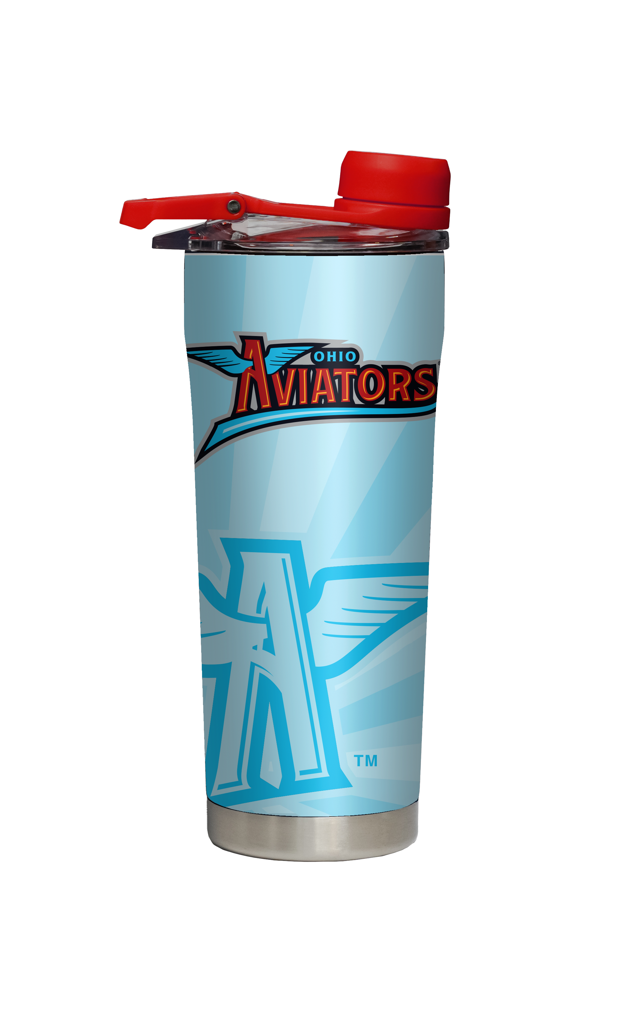 Ohio Aviators Navy Shaker Bottle