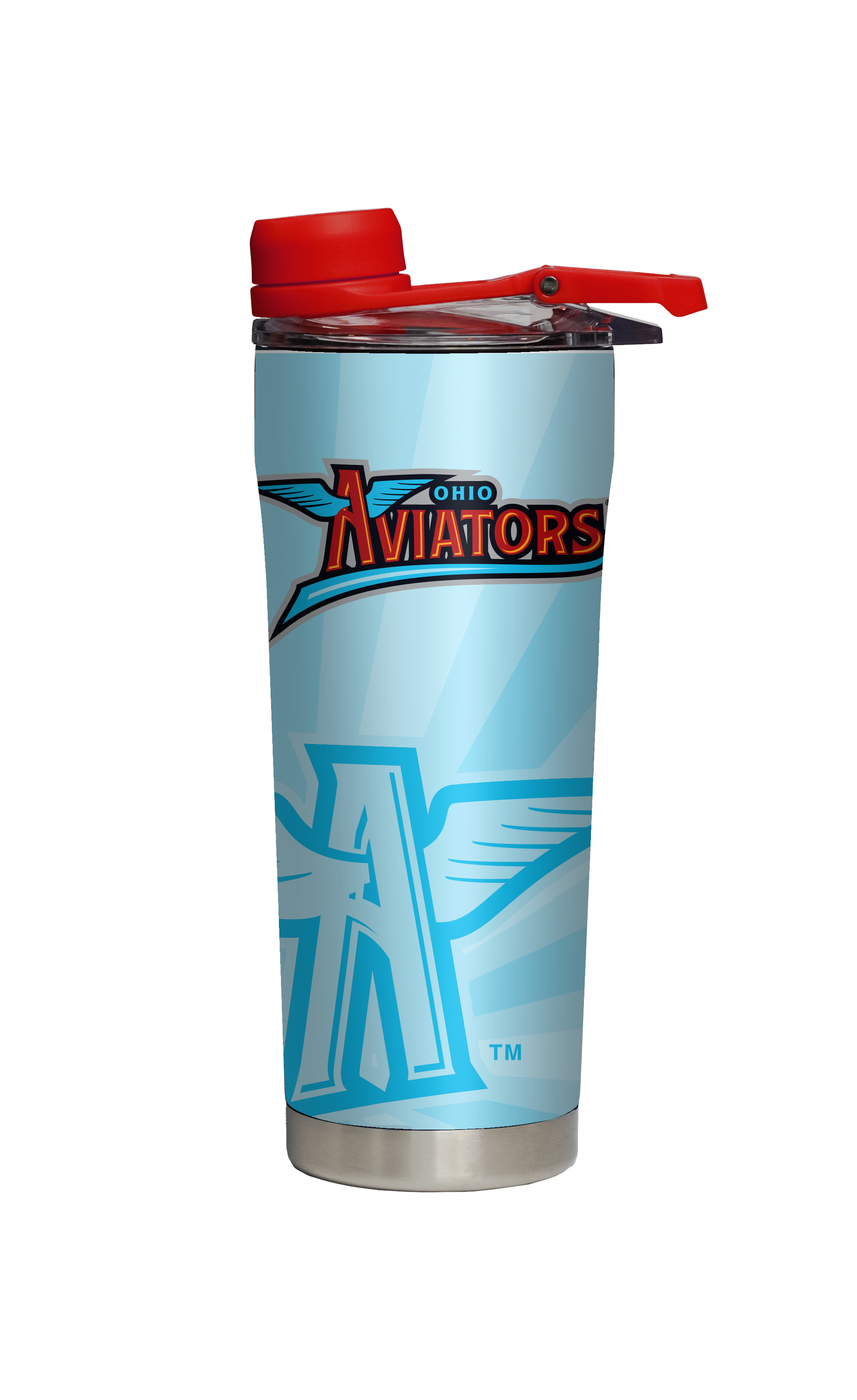 Ohio Aviators Navy Shaker Bottle