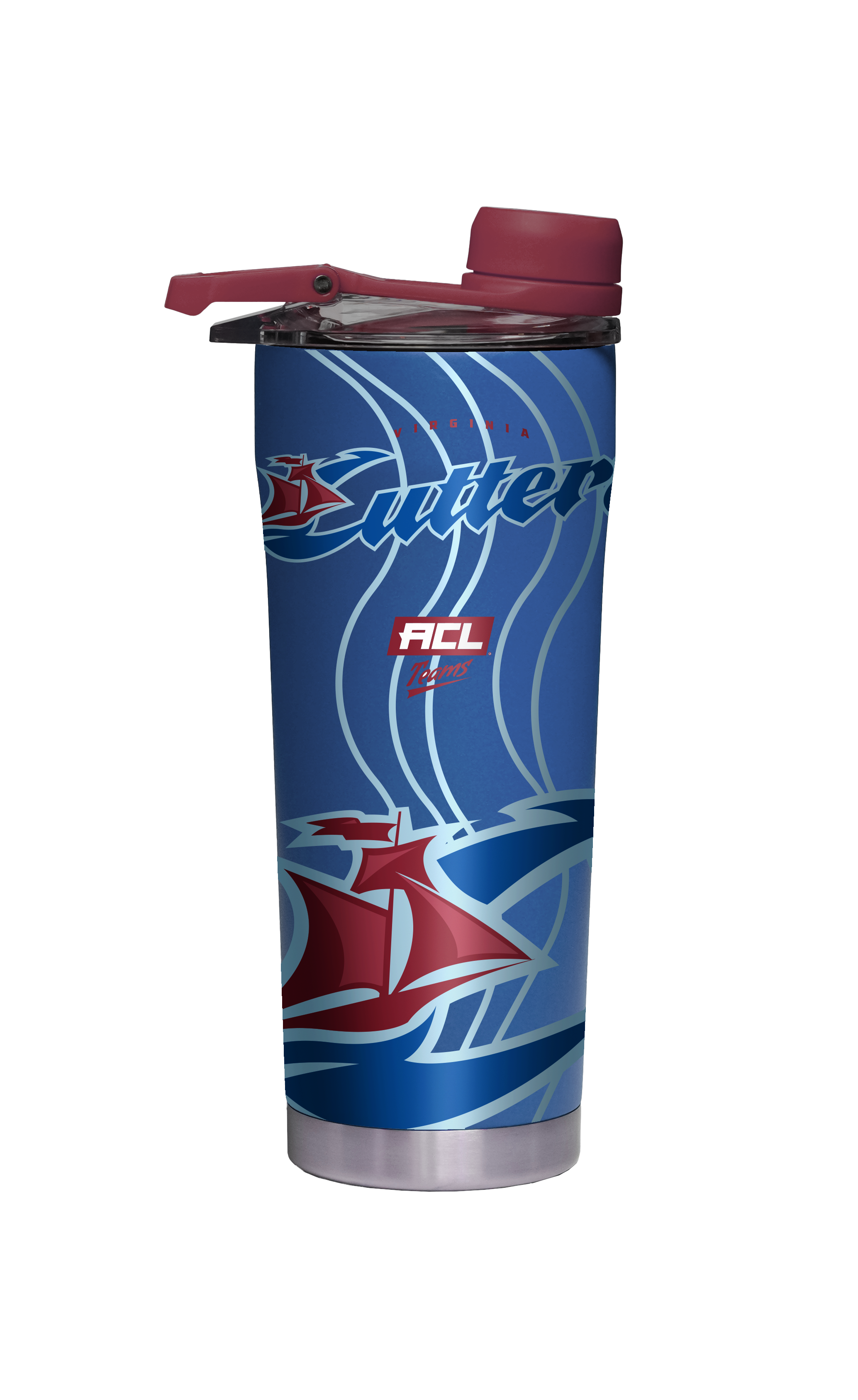 Virginia Cutters Blue Shaker Bottle
