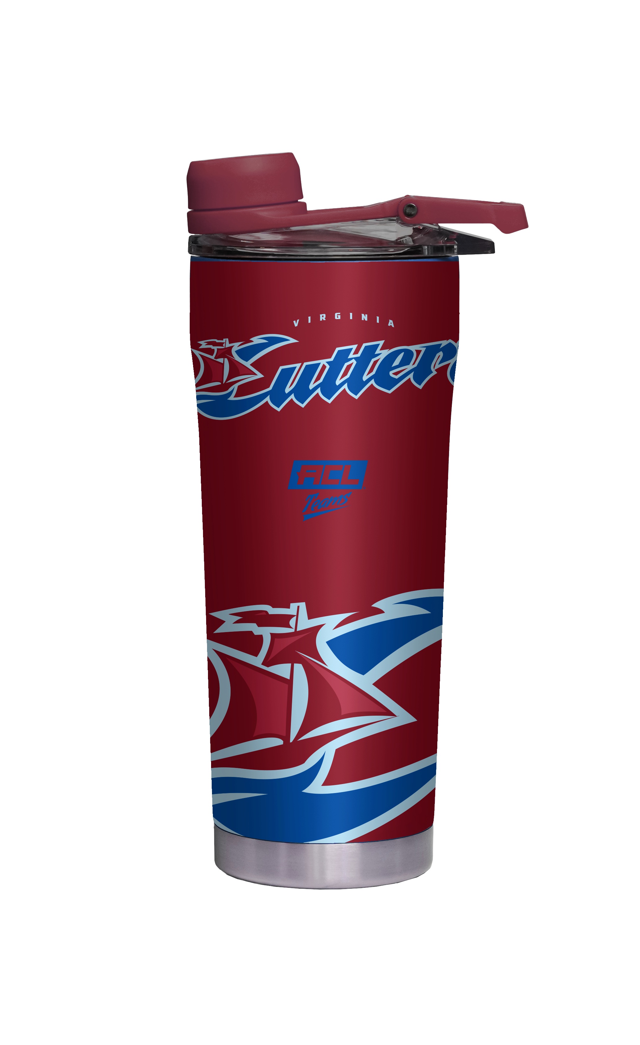 Virginia Cutters Blue Shaker Bottle