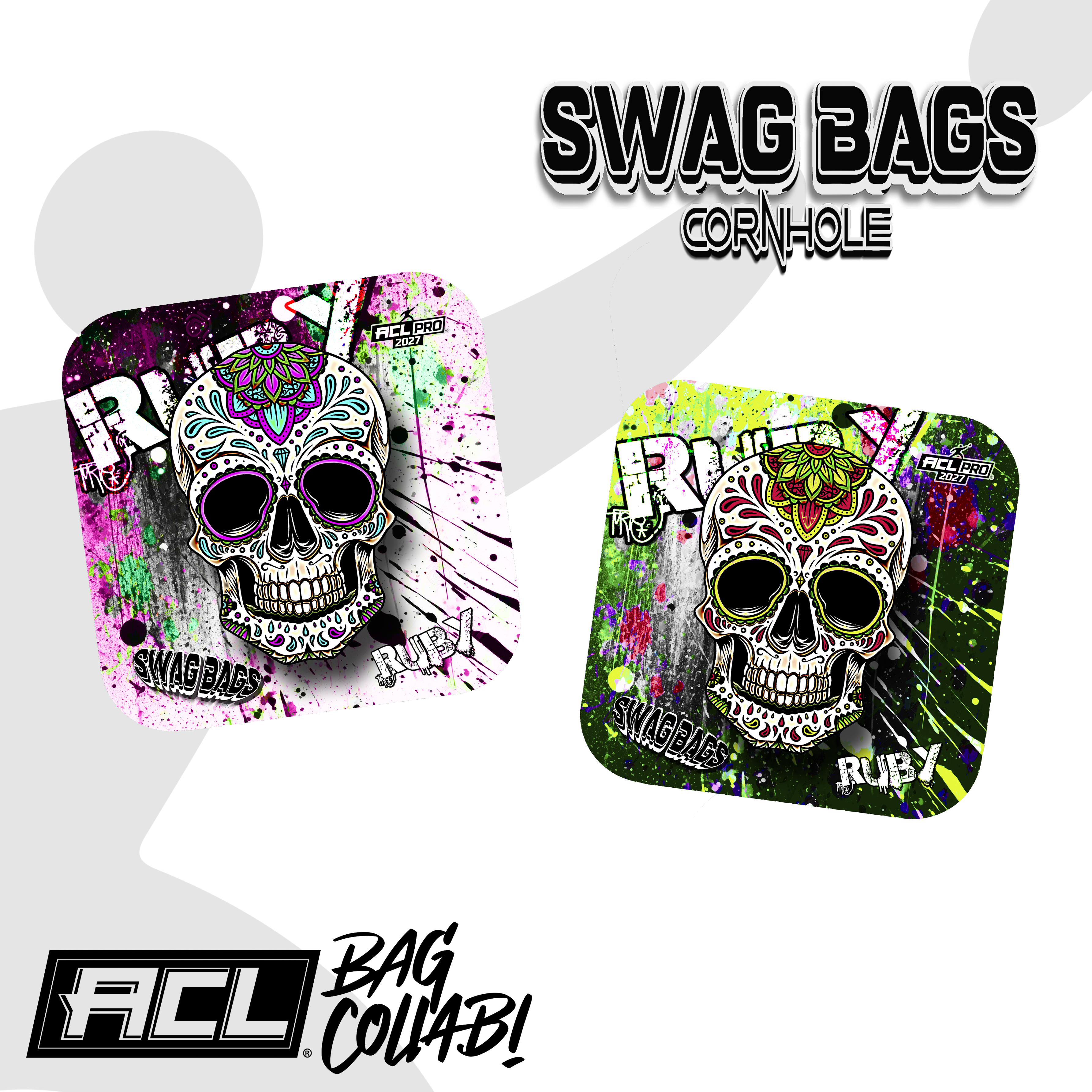 Ruby Series - Swag Bags - "Sugar Skull"
