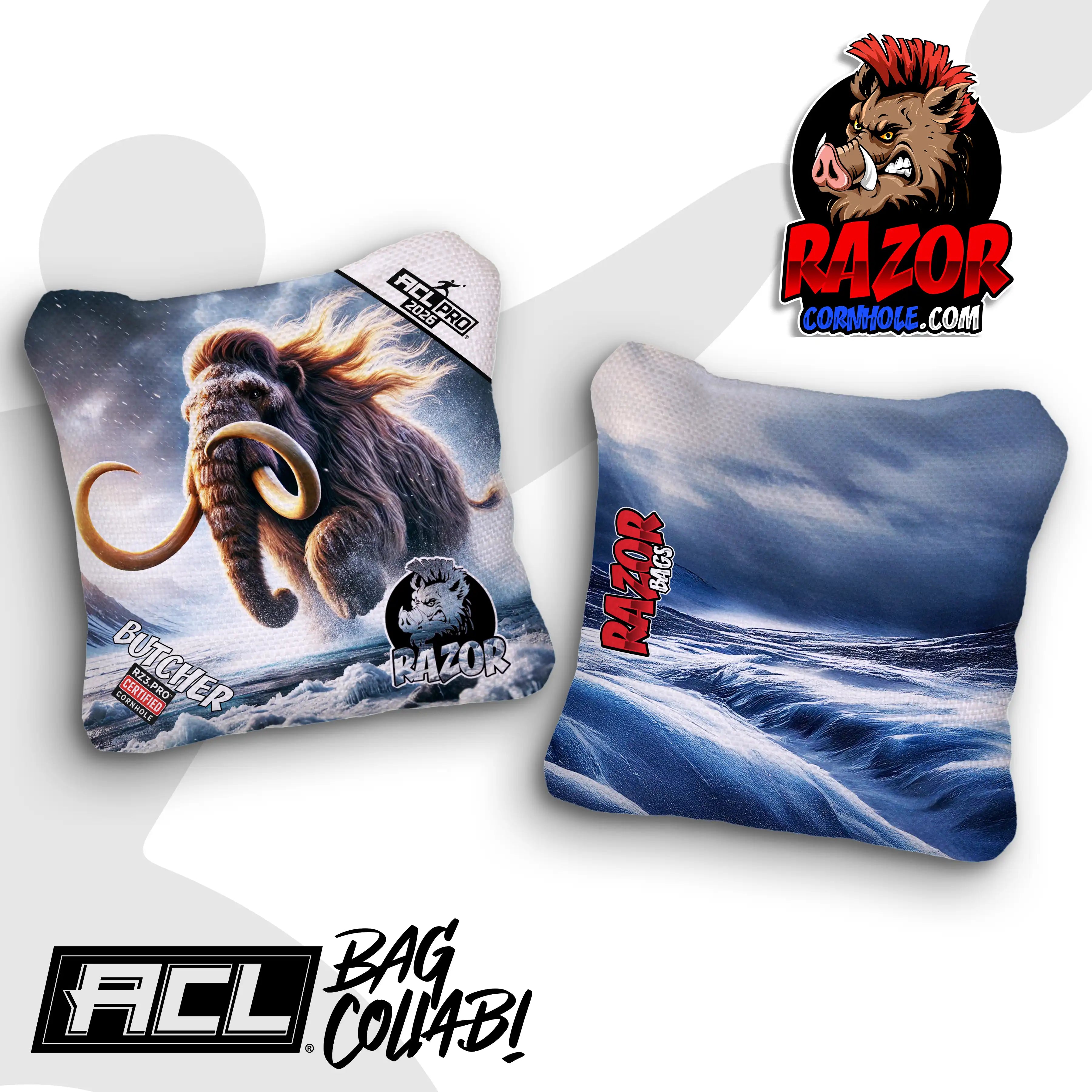 Butcher | Mammoth | ACL PRO Razor Cornhole Bags