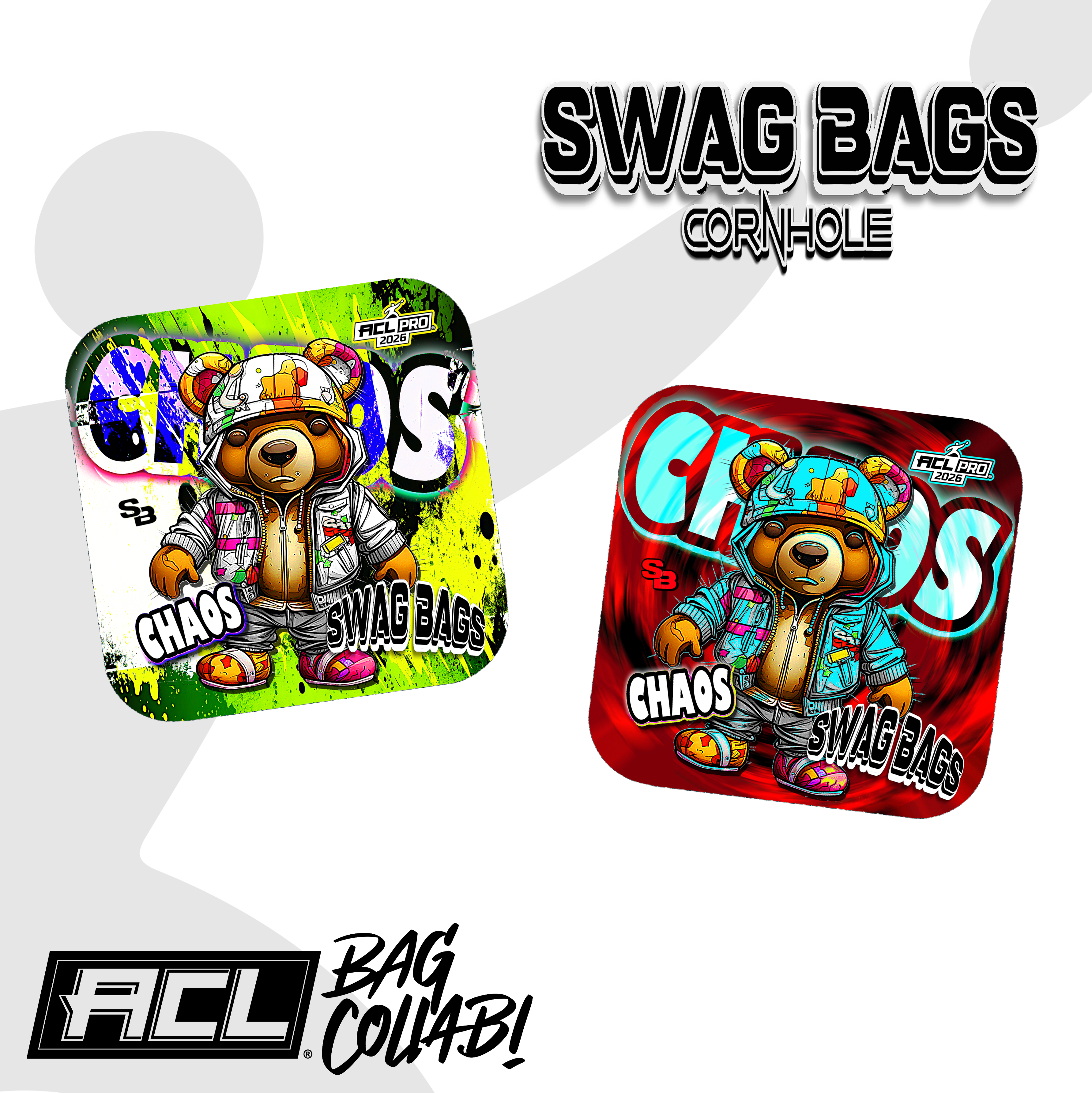 Chaos Series - Swag Bags - "Swaggy Bear"