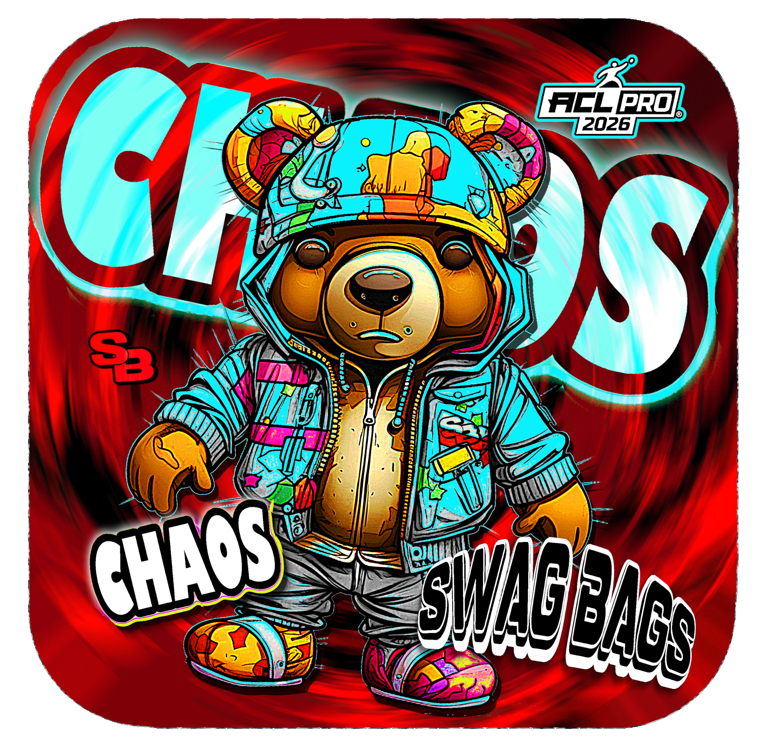 Chaos Series - Swag Bags - "Swaggy Bear"