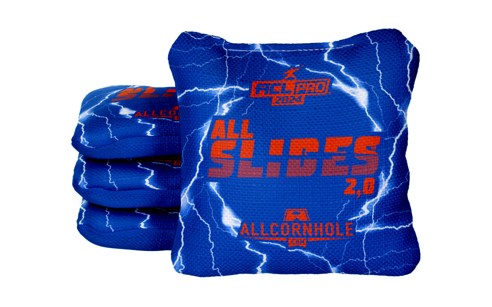 Officially Licensed Collegiate Cornhole Bags - AllCornhole All Slide 2.0 - Set of 4 - University of Florida