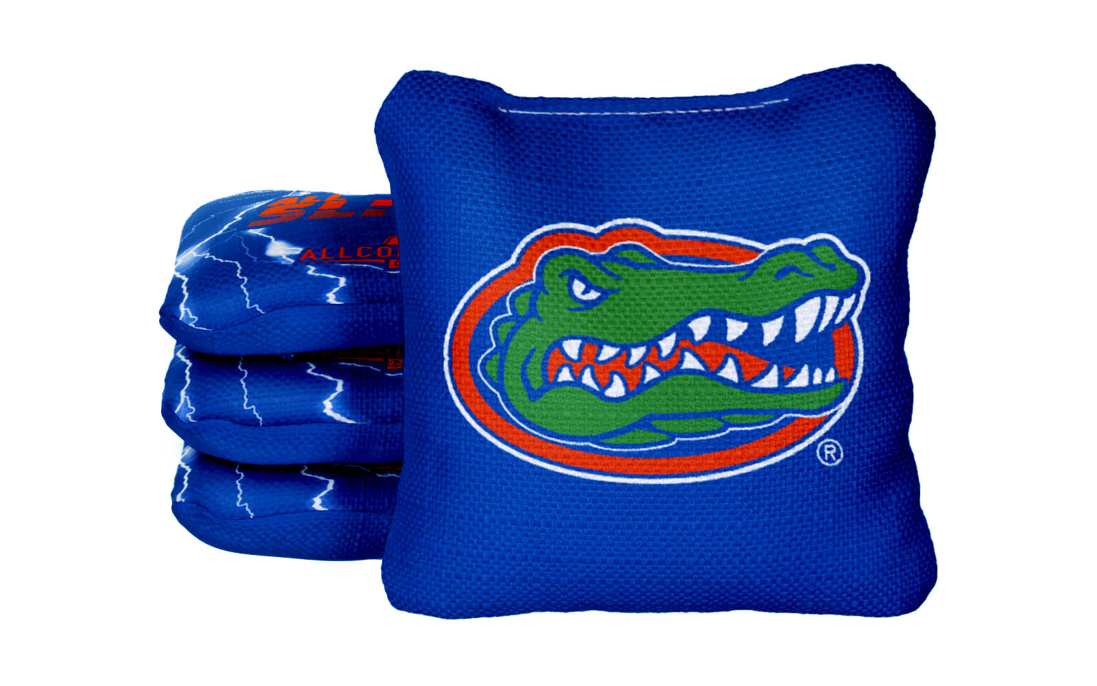 Officially Licensed Collegiate Cornhole Bags - AllCornhole All Slide 2.0 - Set of 4 - University of Florida