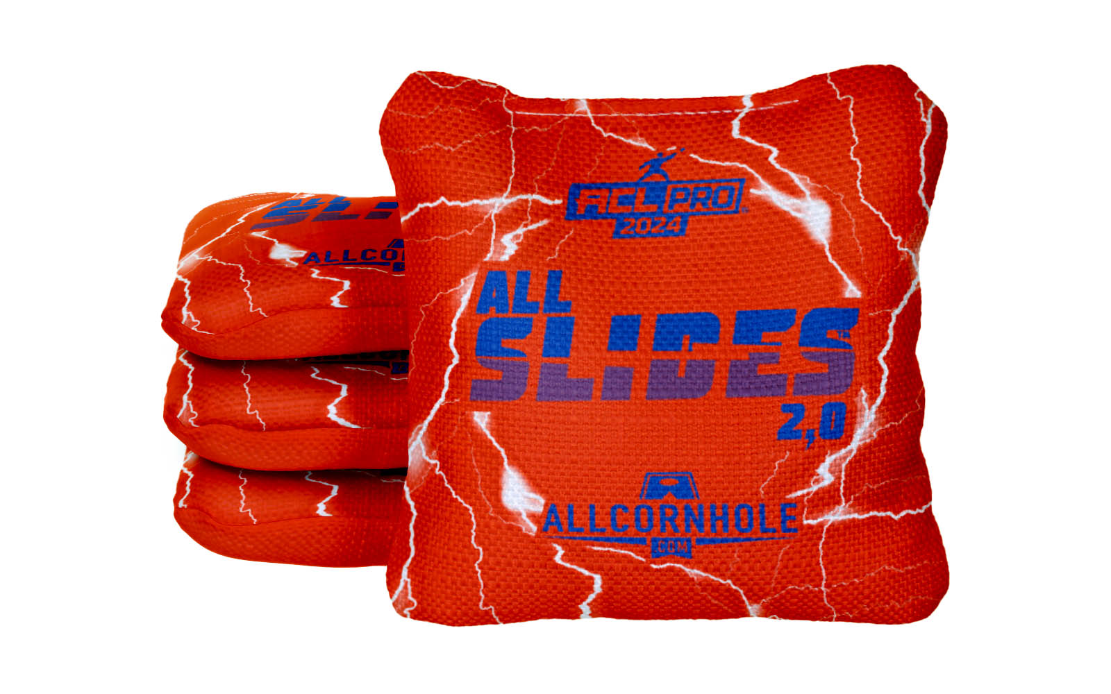 Officially Licensed Collegiate Cornhole Bags - AllCornhole All Slide 2.0 - Set of 4 - University of Florida