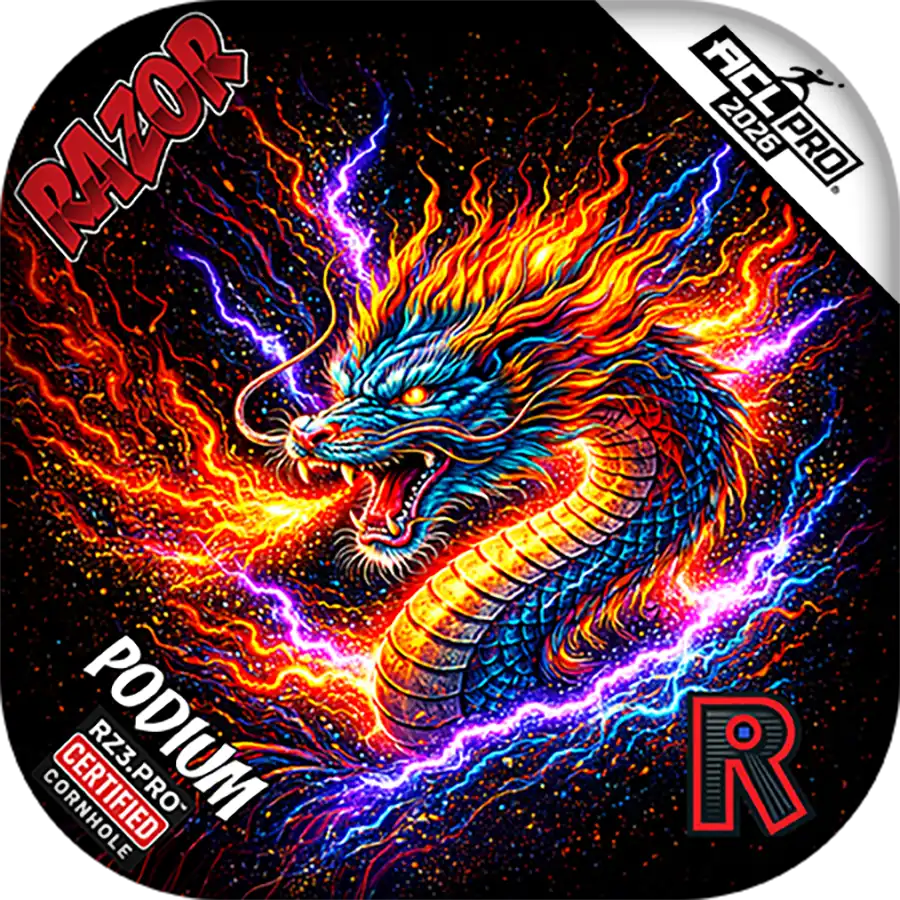 Podium PRO | FireStorm | ACL PRO Razor Cornhole Bags
