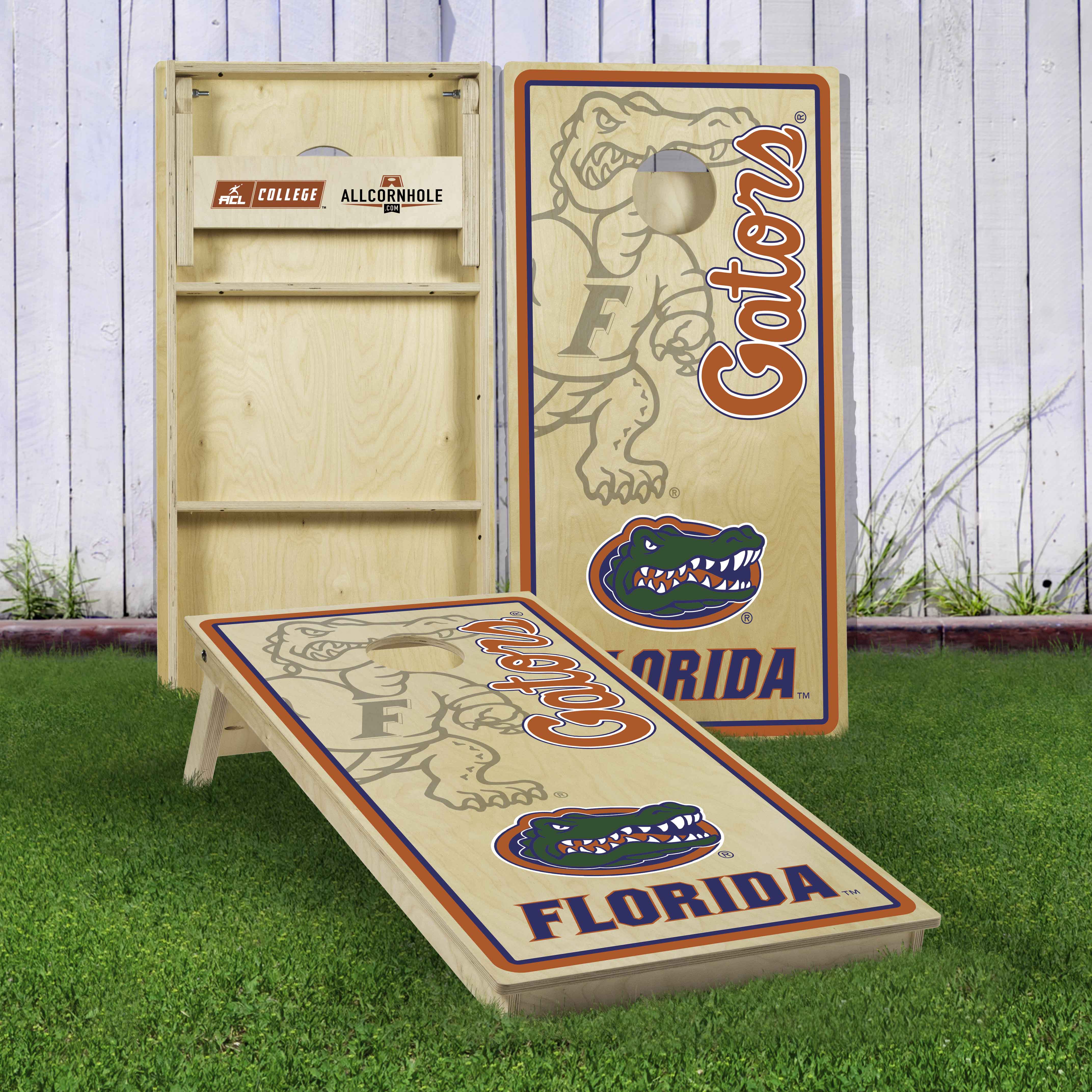 Officially Licensed Collegiate Cornhole Boards - University of Florida