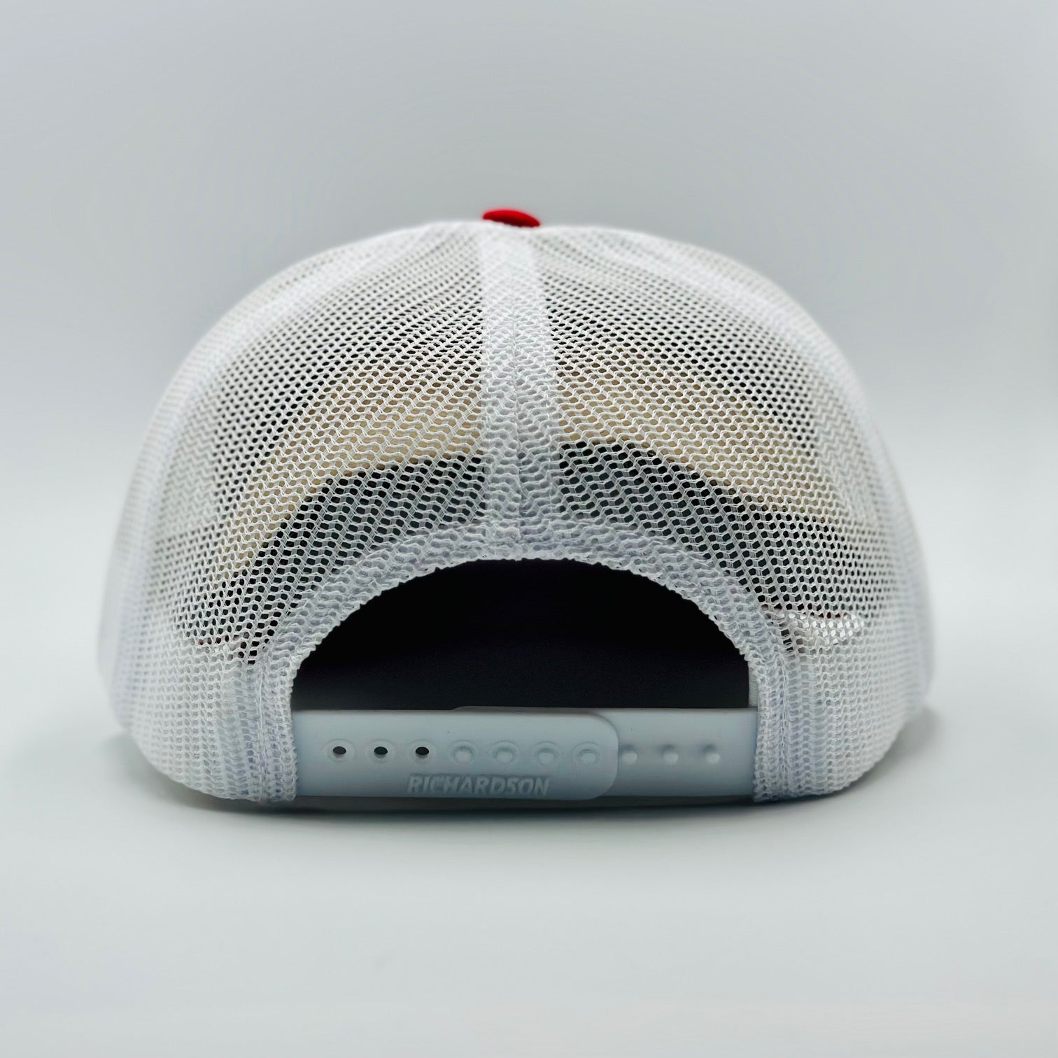 Blue Tri Colored Hat With Sliver Patch