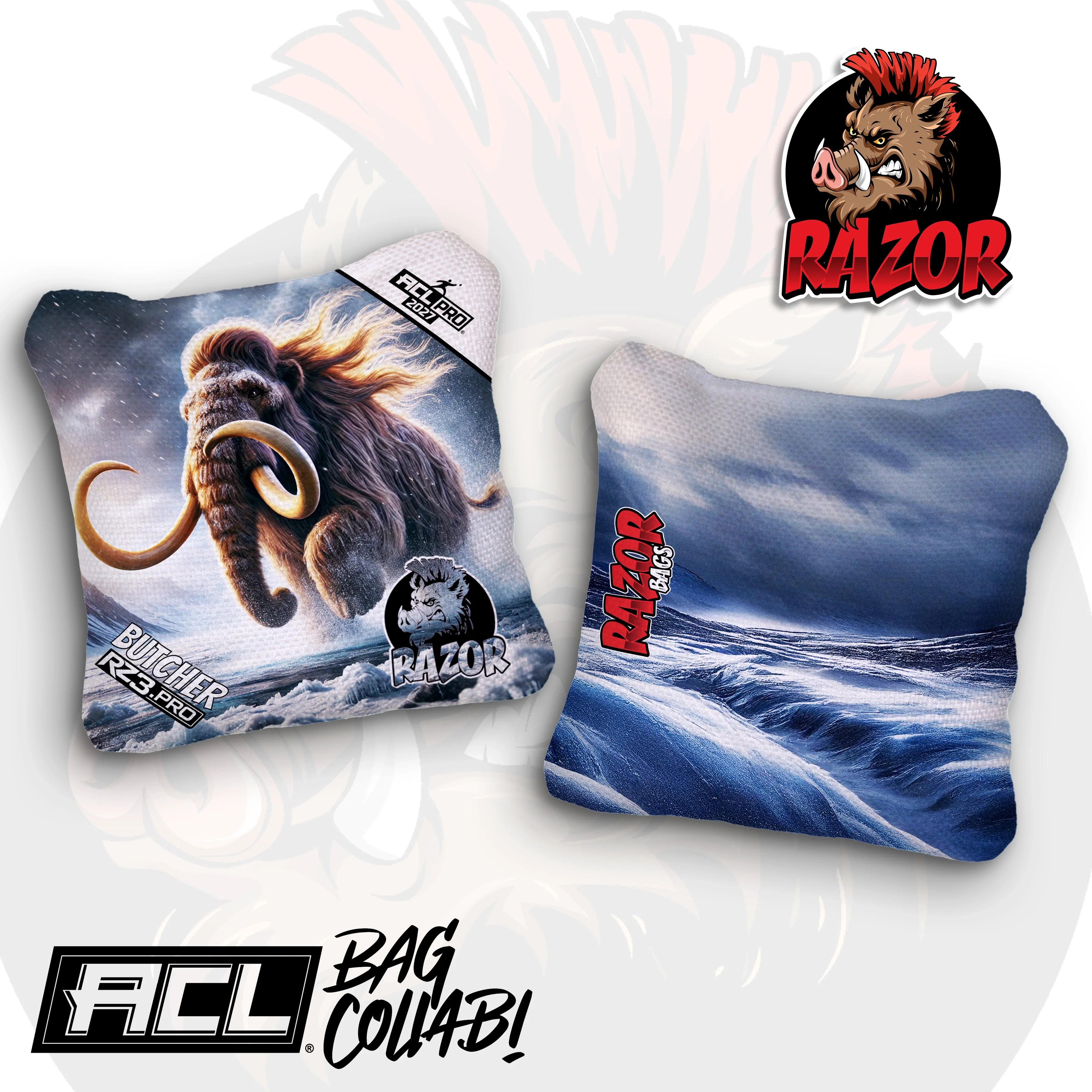 Butcher PRO | Mammoth | ACL PRO Razor Cornhole Bags