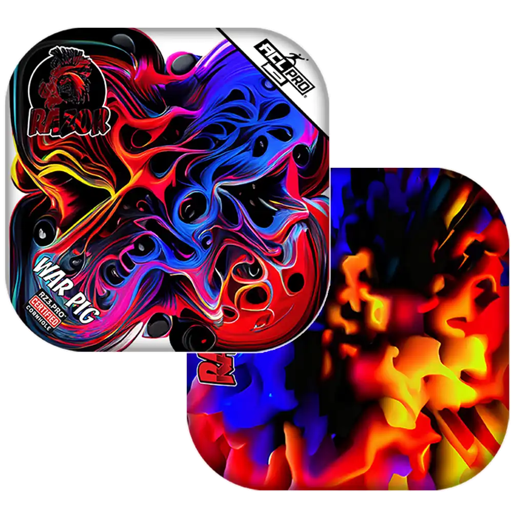 War Pig | Melted | ACL PRO Razor Cornhole Bags