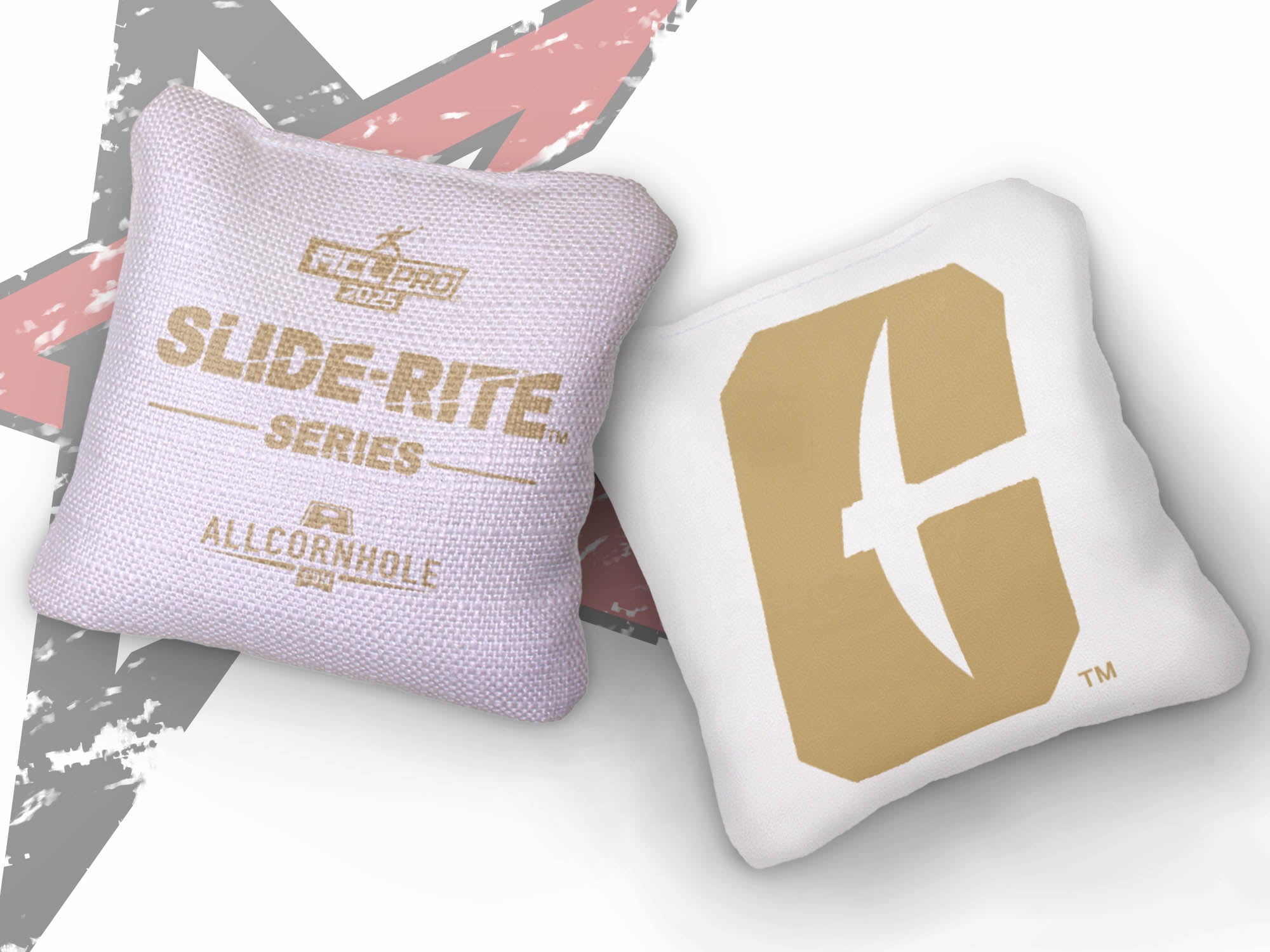 Officially Licensed Collegiate Cornhole Bags - AllCornhole Slide Rite - Set of 4 - University of North Carolina - Charlotte