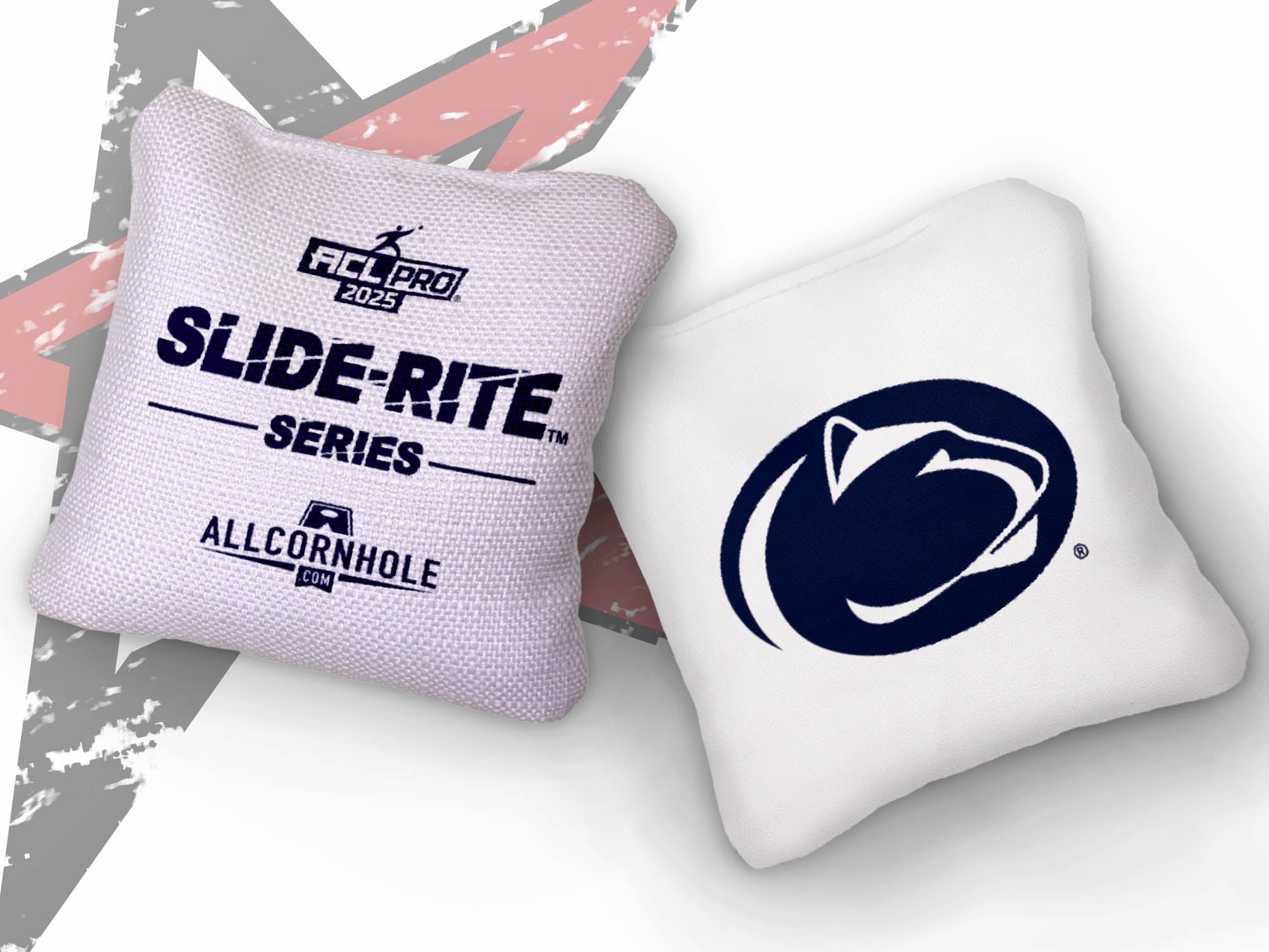 Officially Licensed Collegiate Cornhole Bags - AllCornhole Slide Rite - Set of 4 - Pennsylvania State University