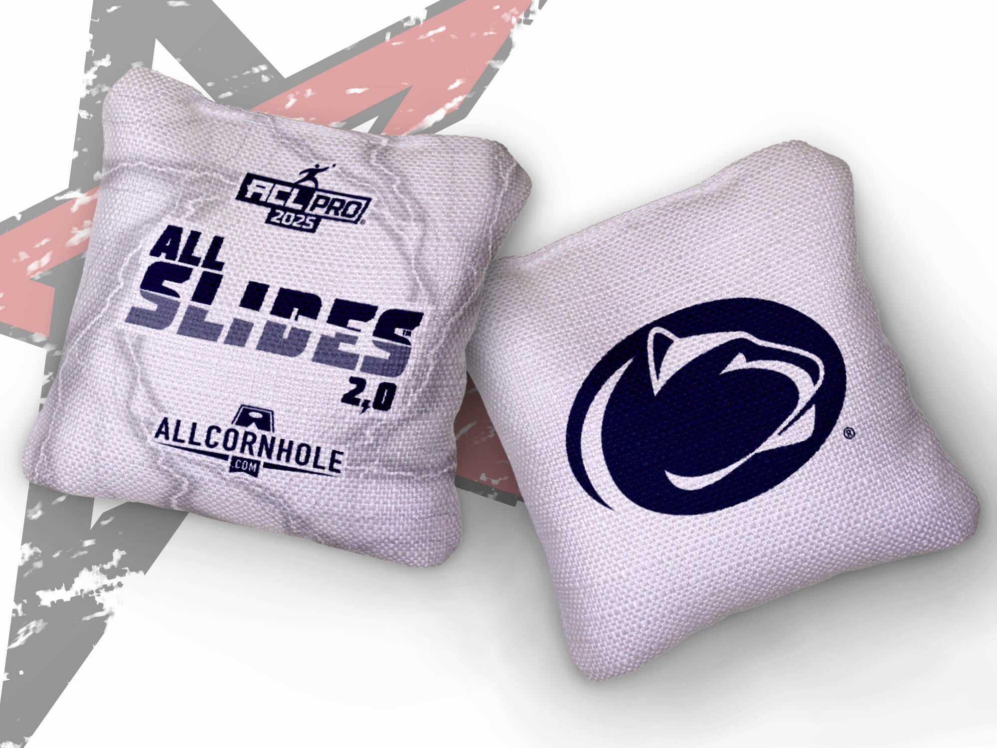 Officially Licensed Collegiate Cornhole Bags - AllCornhole All-Slide 2.0 - Set of 4 - Pennsylvania State University