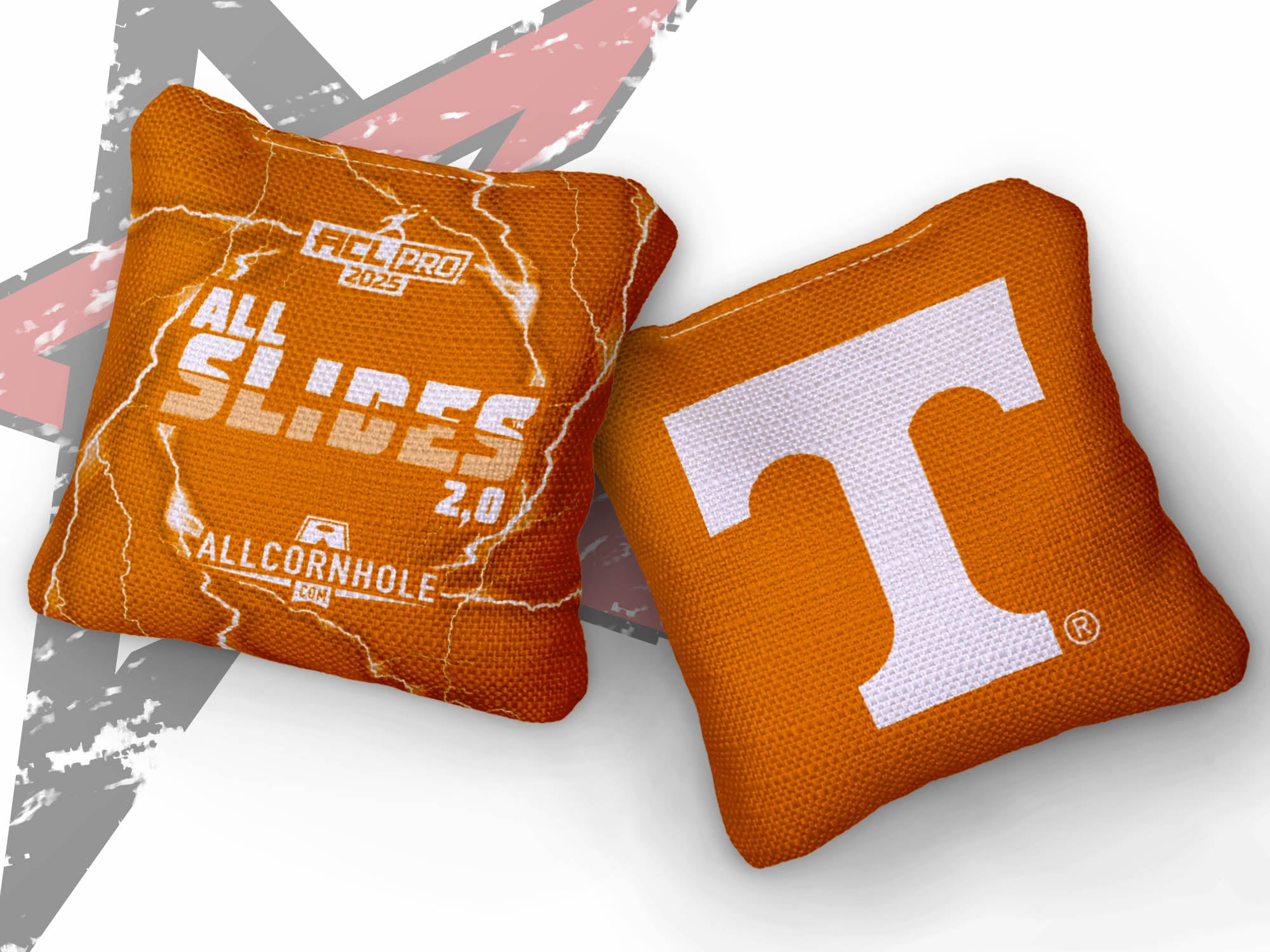 Officially Licensed Collegiate Cornhole Bags - AllCornhole All-Slide 2.0 - Set of 4 - University of Tennessee