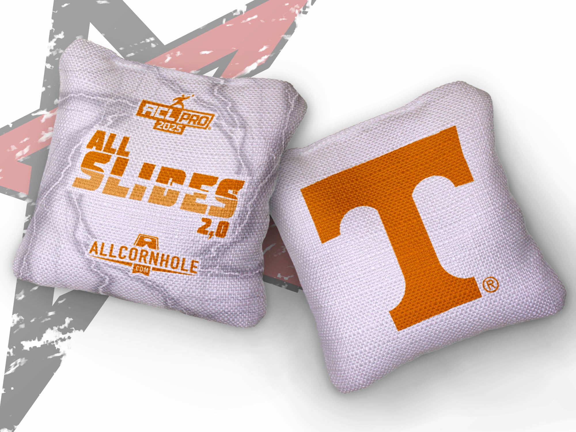 Officially Licensed Collegiate Cornhole Bags - AllCornhole All-Slide 2.0 - Set of 4 - University of Tennessee