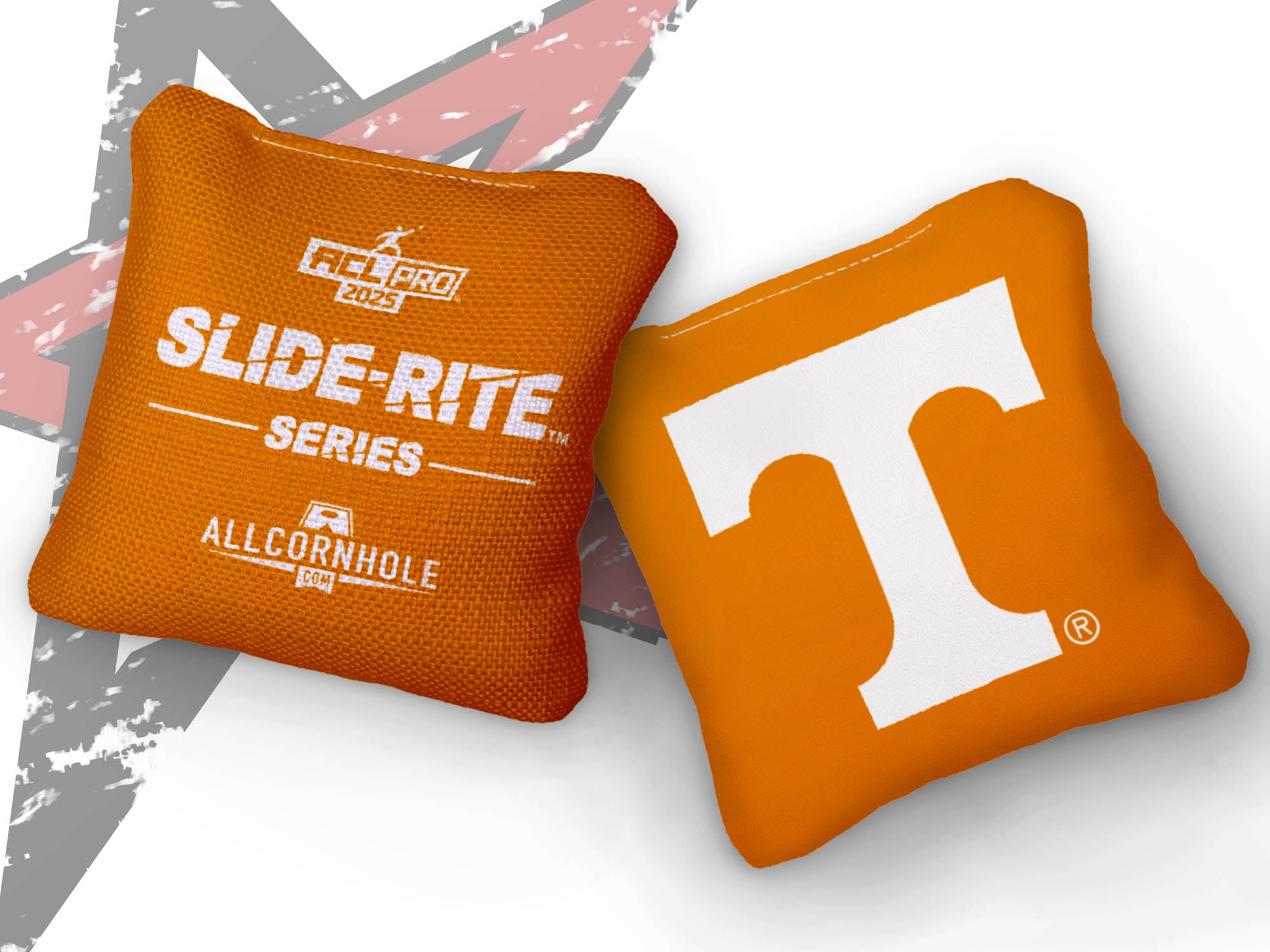 Officially Licensed Collegiate Cornhole Bags - AllCornhole Slide Rite - Set of 4 - University of Tennessee