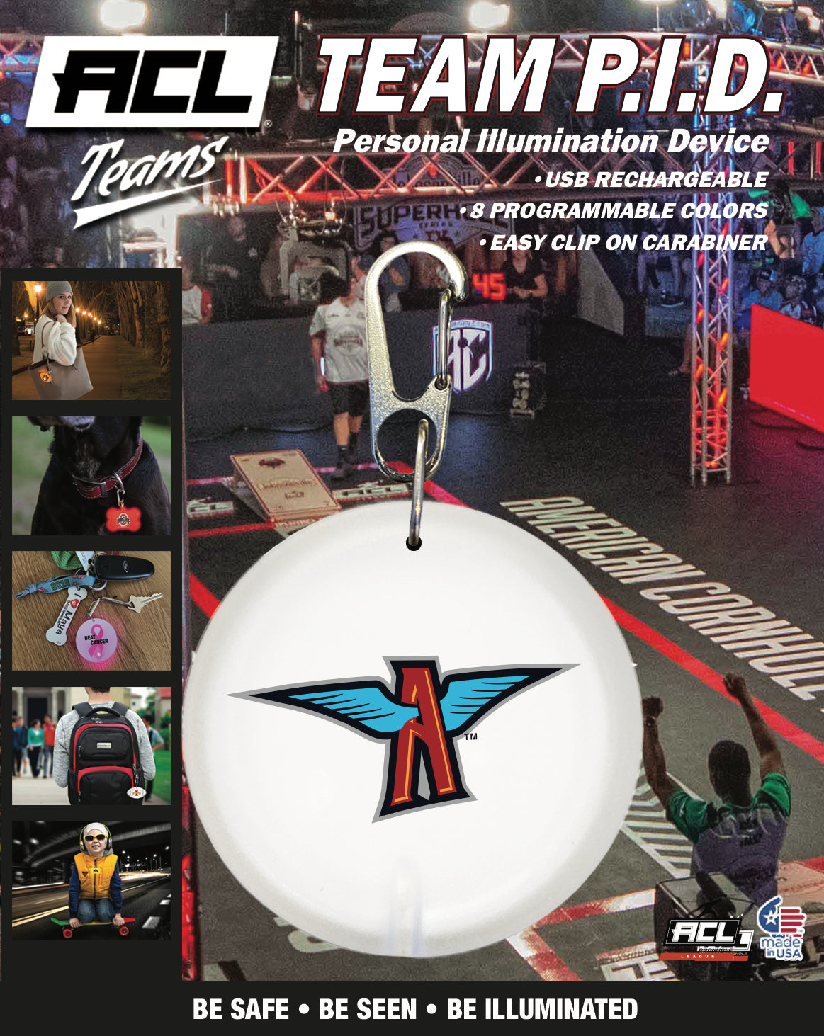 Ohio Aviators - Personal Illumination Device Round Shape (PID)