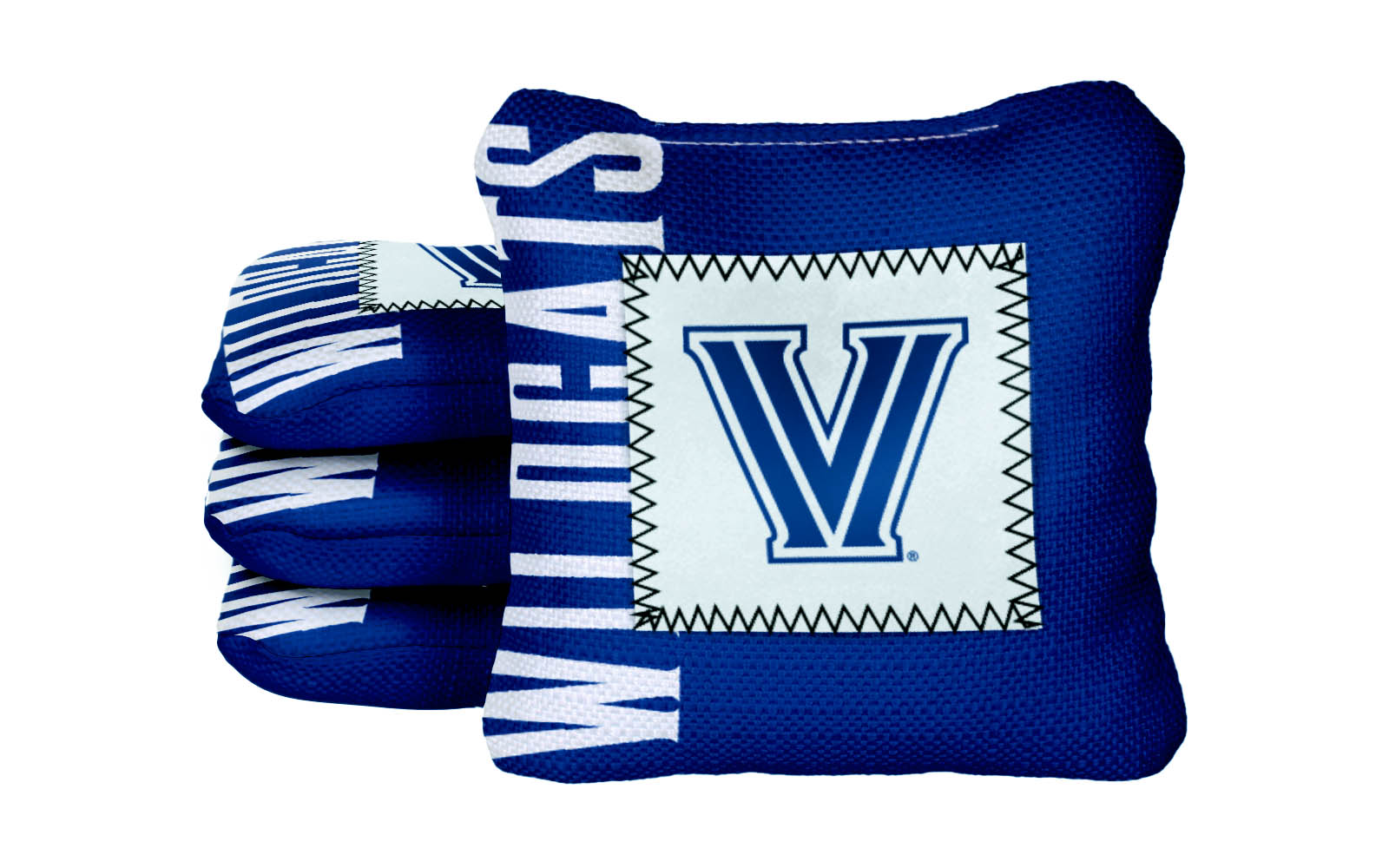Officially Licensed Collegiate Cornhole Bags - AllCornhole Game Changers Steady 2.0 - Set of 4 - Villanova University