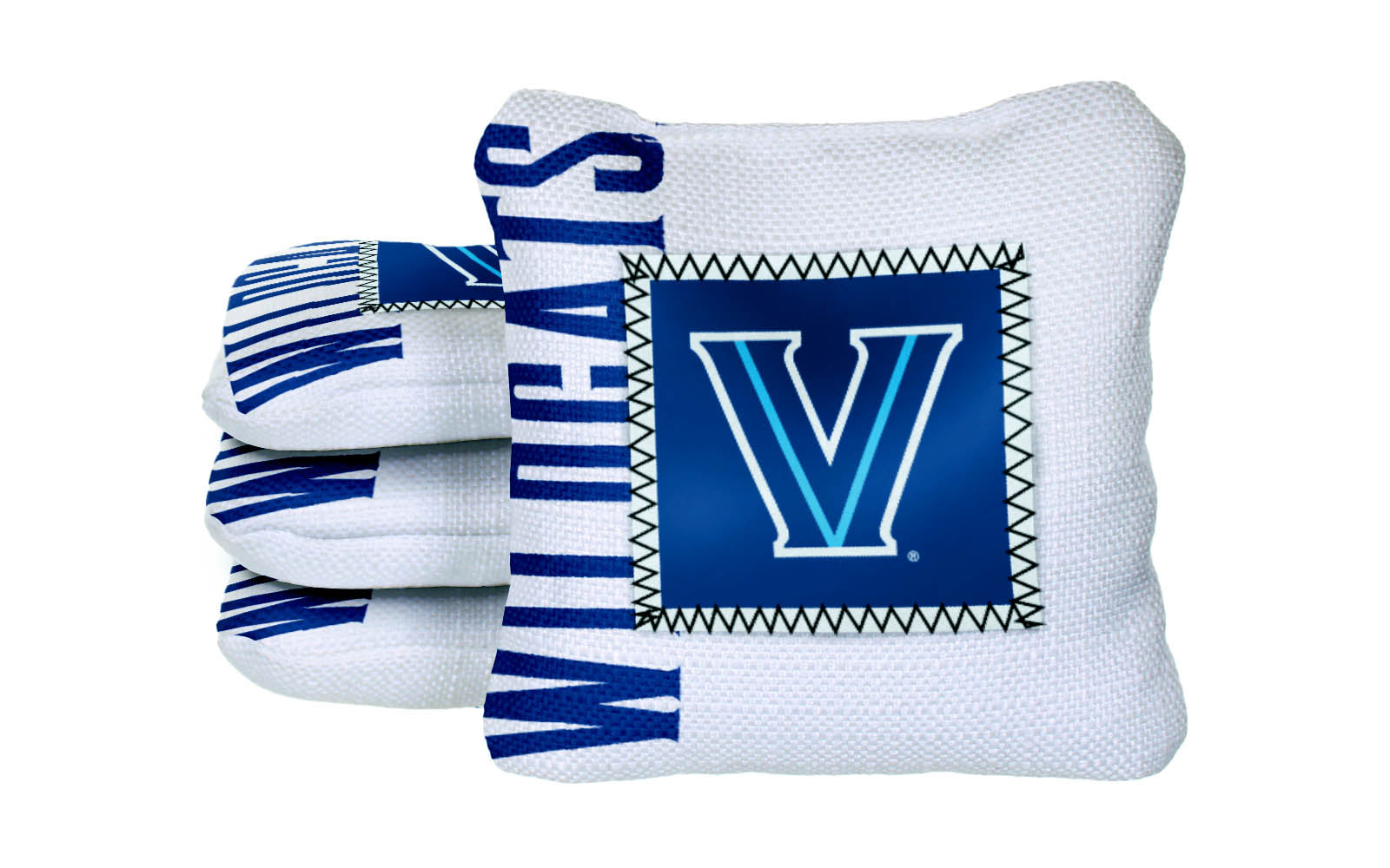 Officially Licensed Collegiate Cornhole Bags - AllCornhole Game Changers Steady 2.0 - Set of 4 - Villanova University