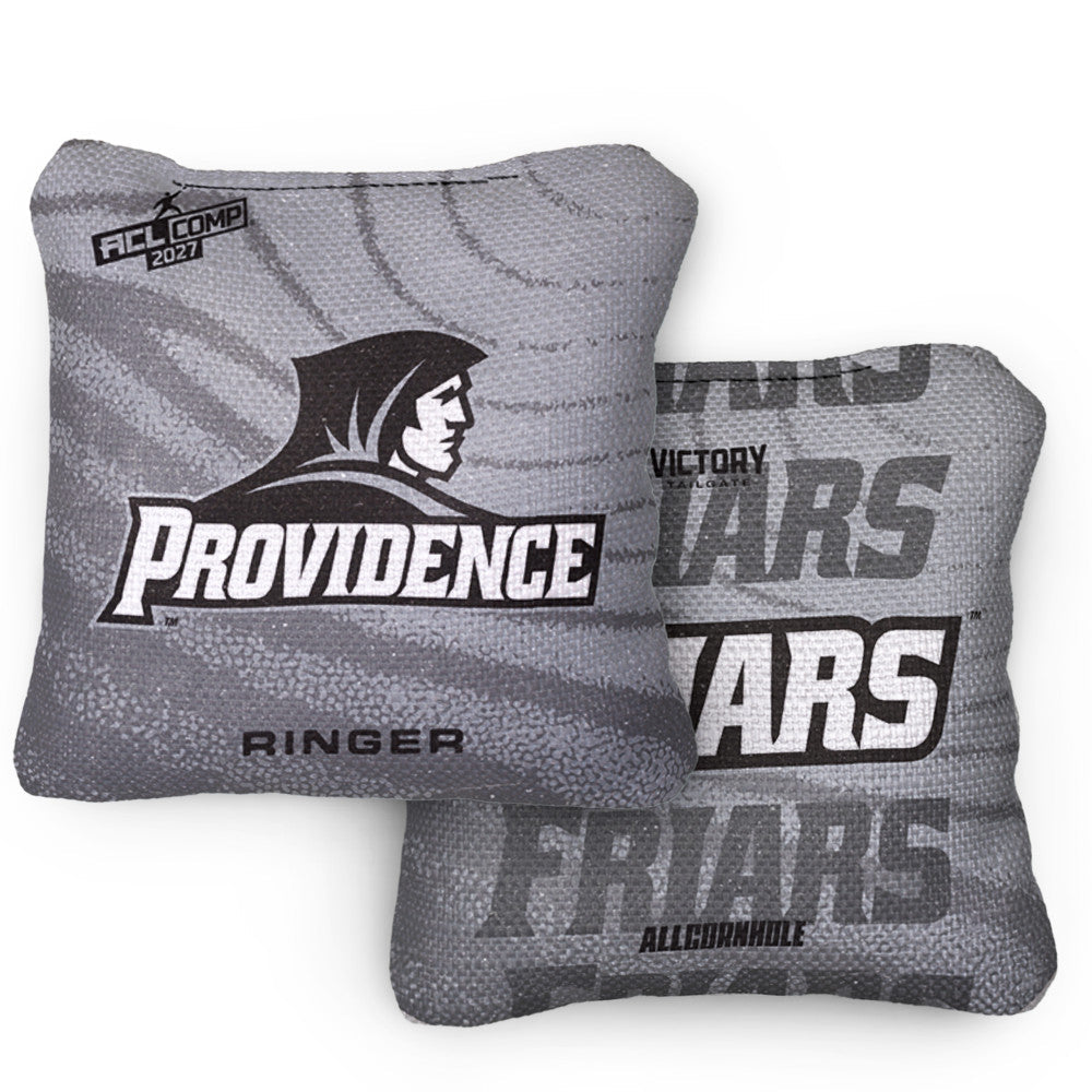 2027 Providence Friars RINGER Silver ACL Comp Cornhole Bags – Set of 4 Bags