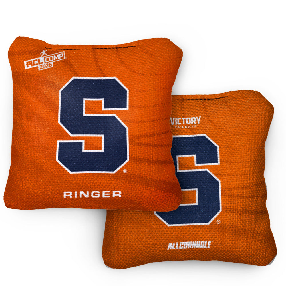 2026 Syracuse Orange RINGER Orange ACL Comp Cornhole Bags – Set of 4 Bags