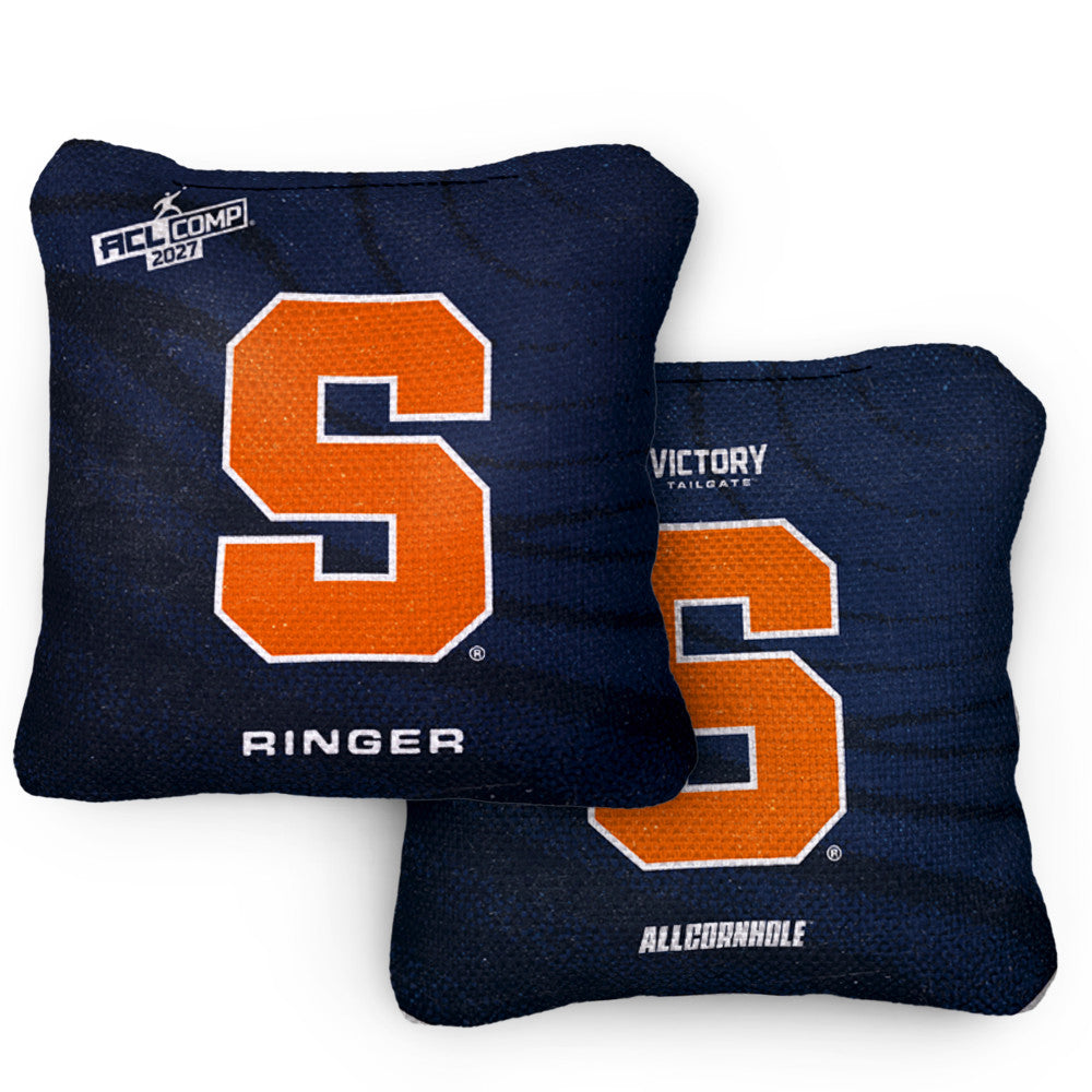 2027 Syracuse Orange RINGER Blue ACL Comp Cornhole Bags – Set of 4 Bags