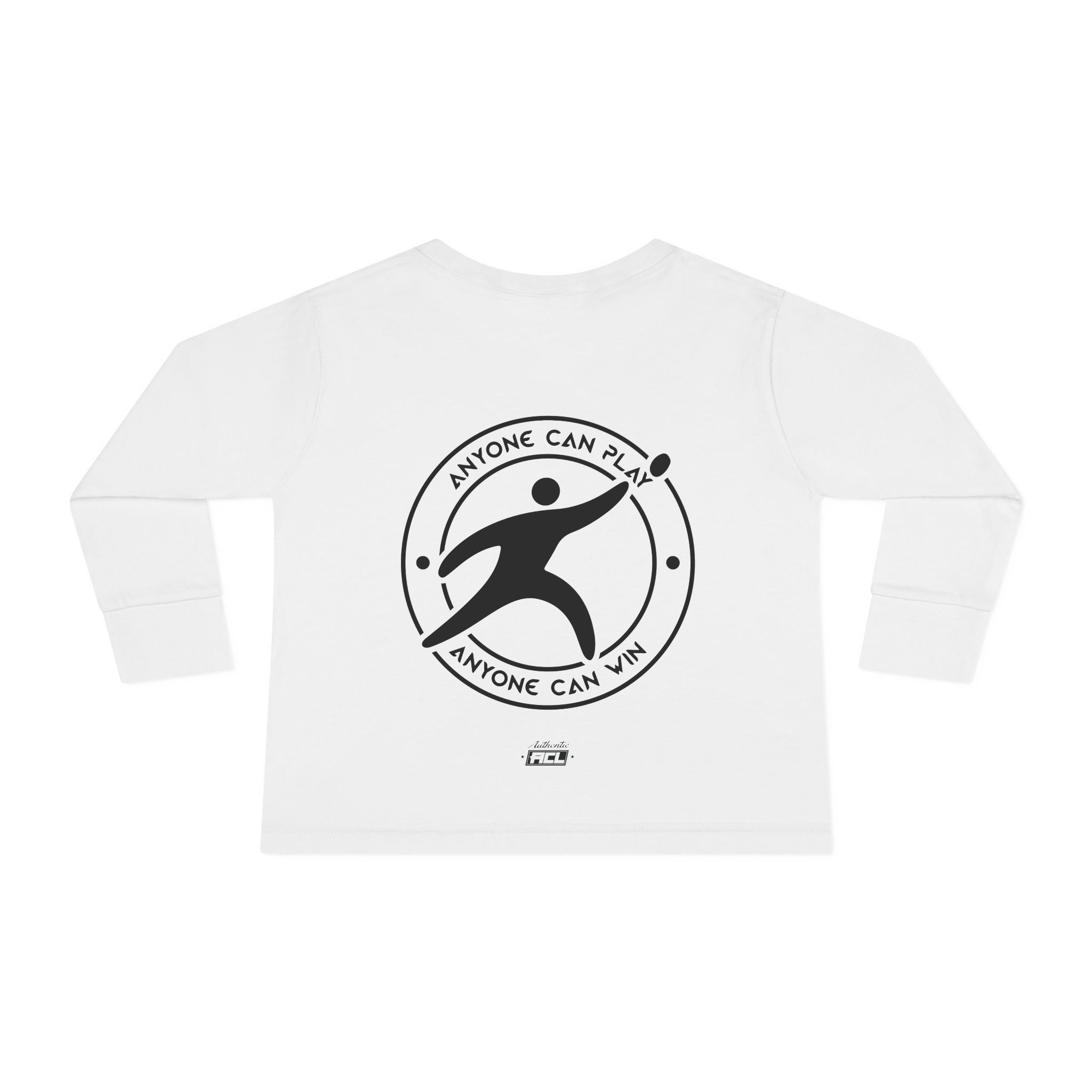 Anyone Can Play Toddler Long Sleeve Tee