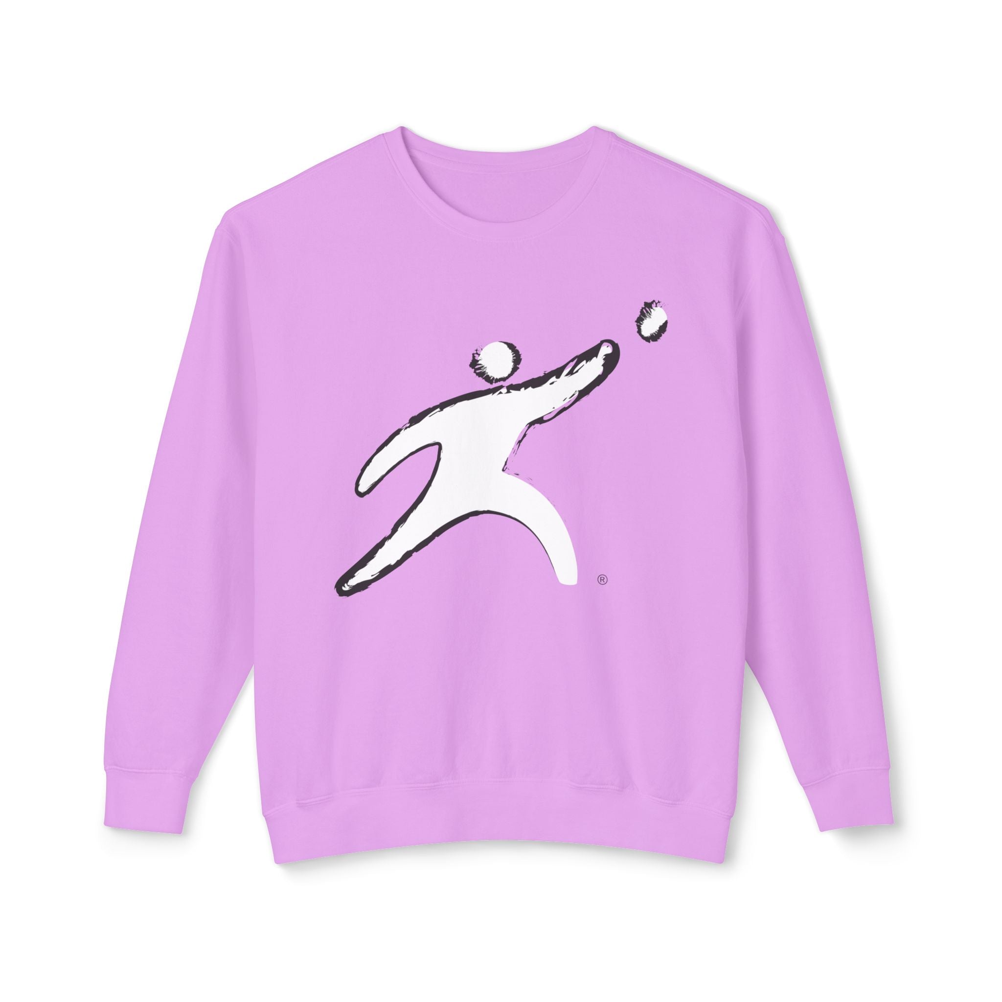 White Stevie Adult Crewneck Sweatshirt