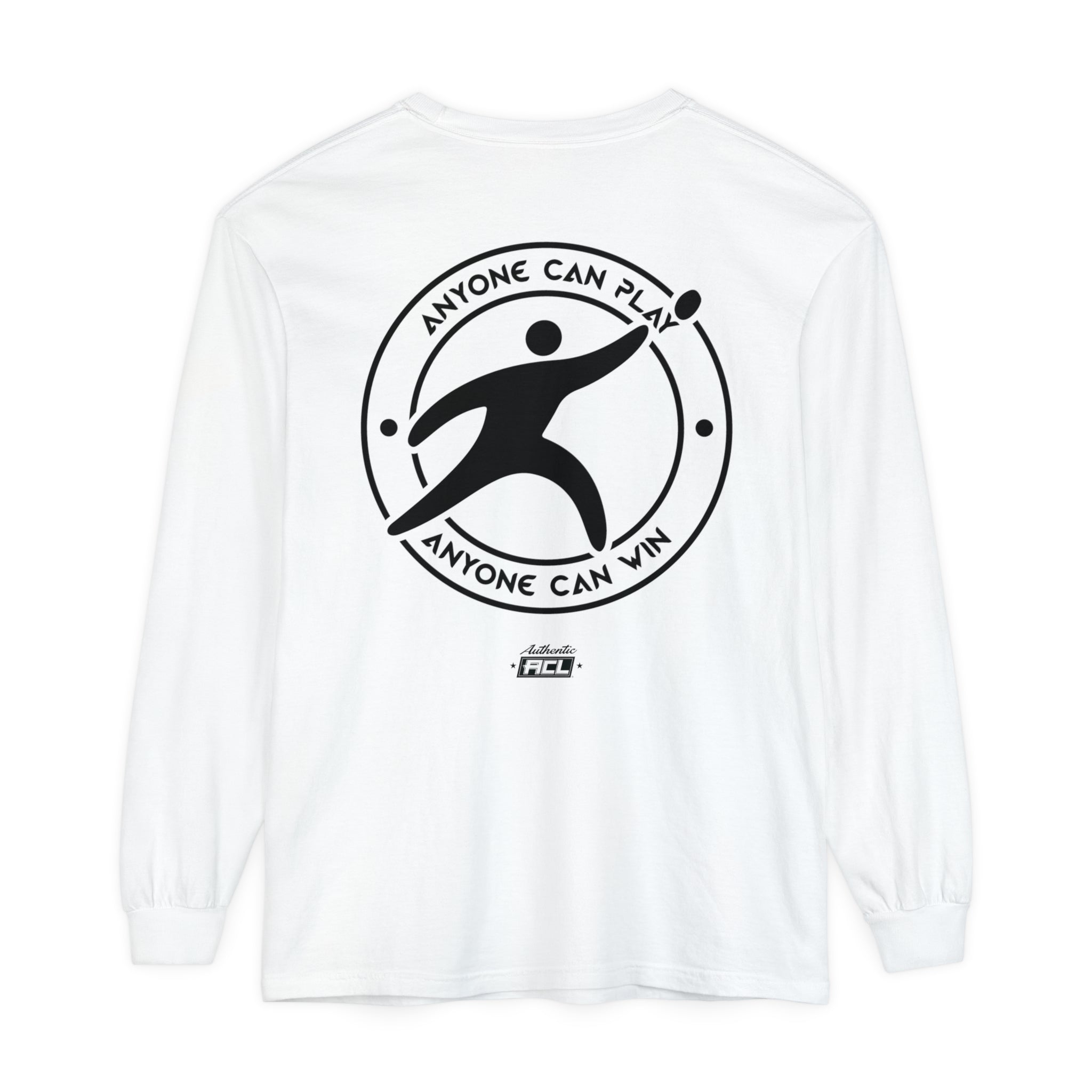 Anyone Can Play Adult Long Sleeve T-Shirt