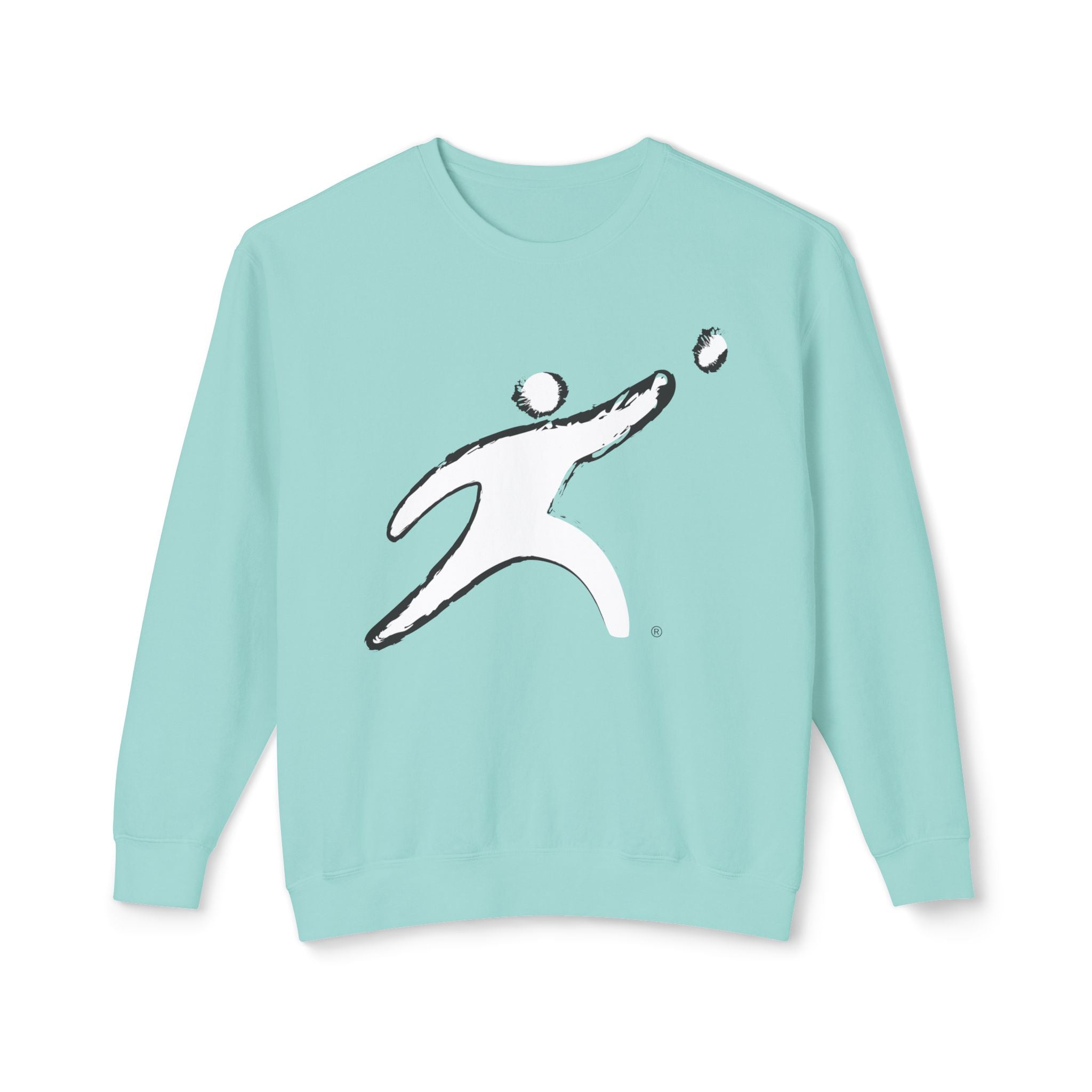 White Stevie Adult Crewneck Sweatshirt